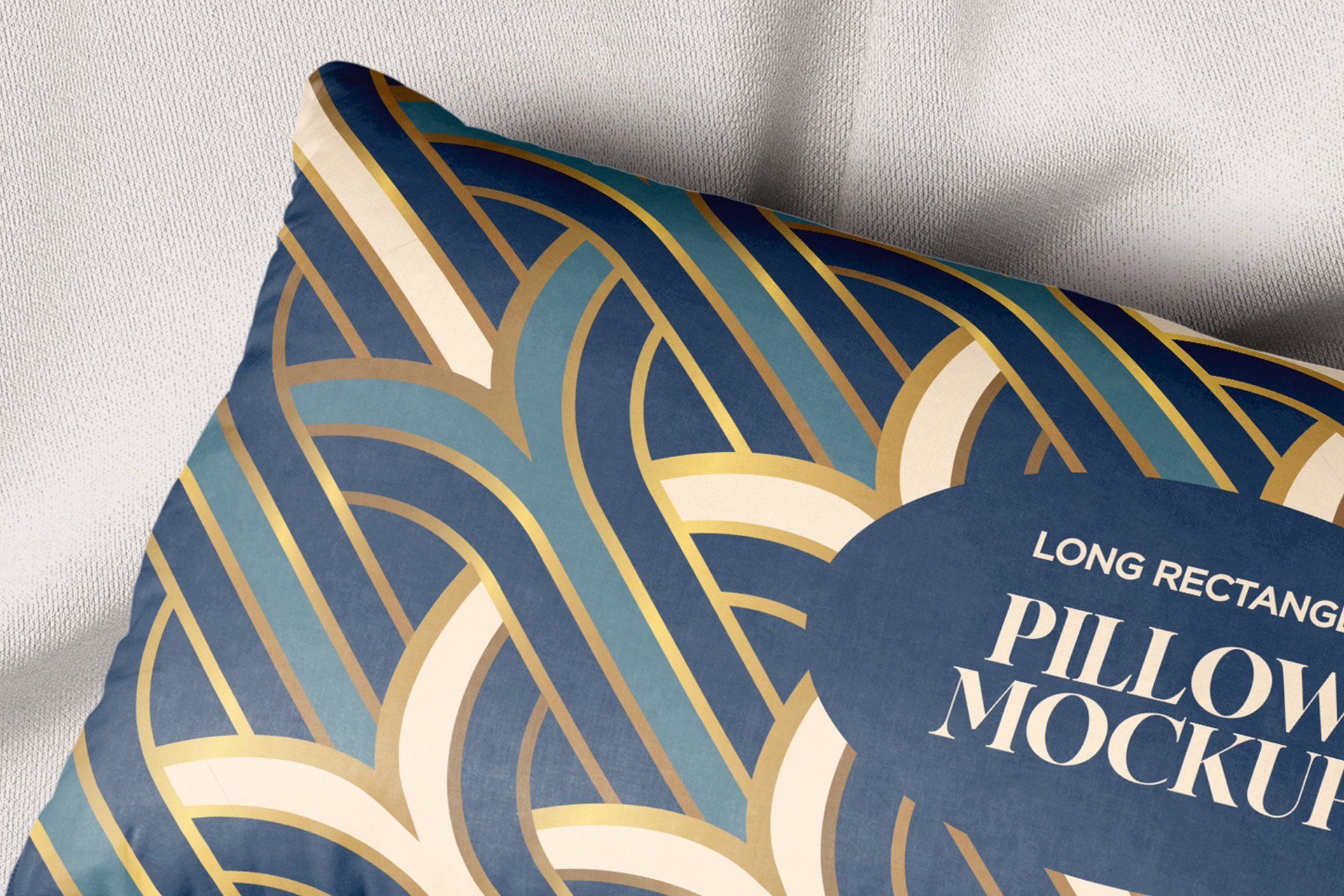 bedding cushion mockup