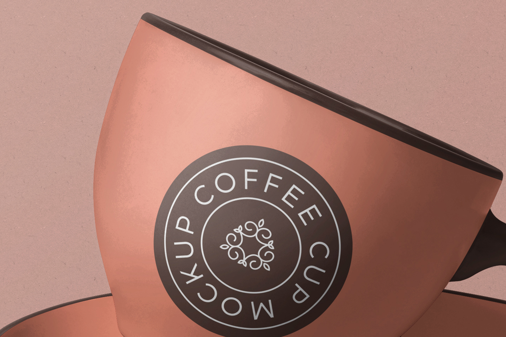 cafe branding mockup