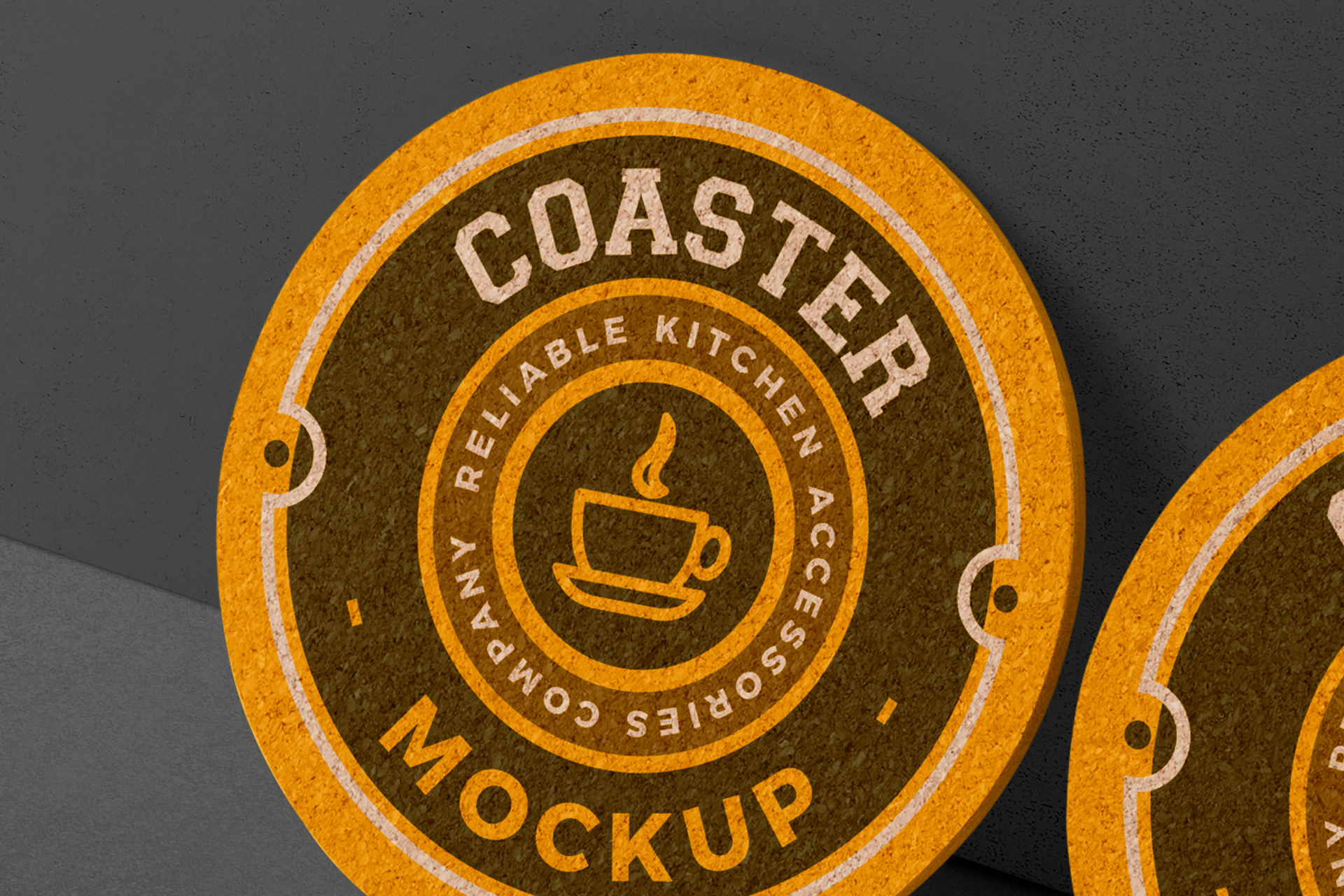 branded drinkware mockup