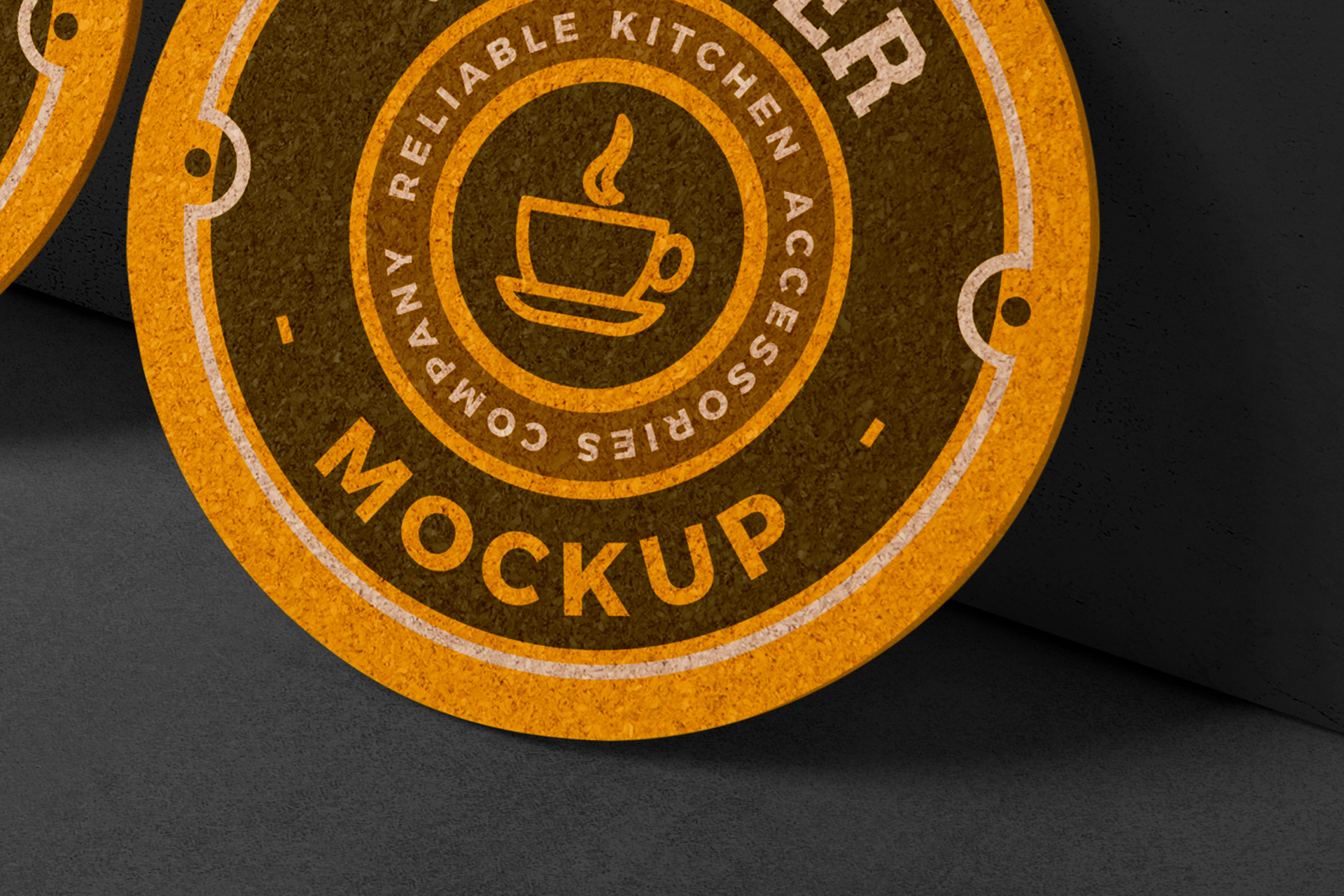 branded drinkware mockup