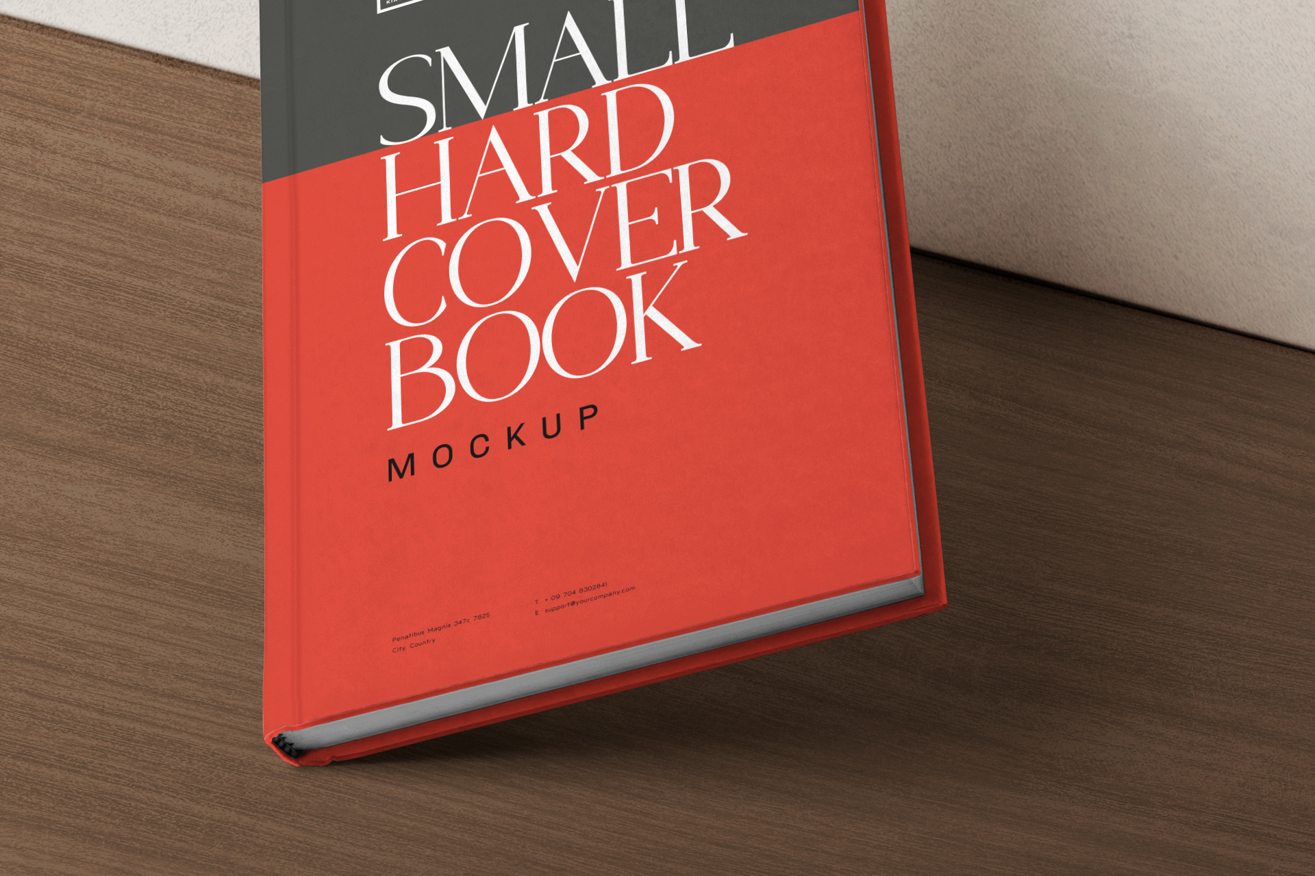 advertising book mockup