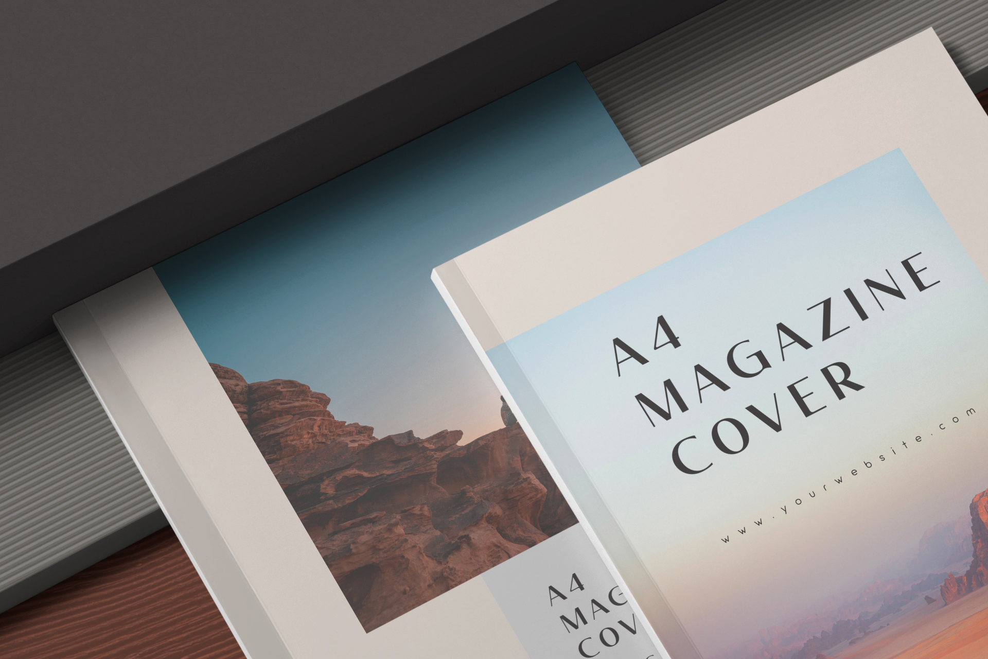 A4 mock-up