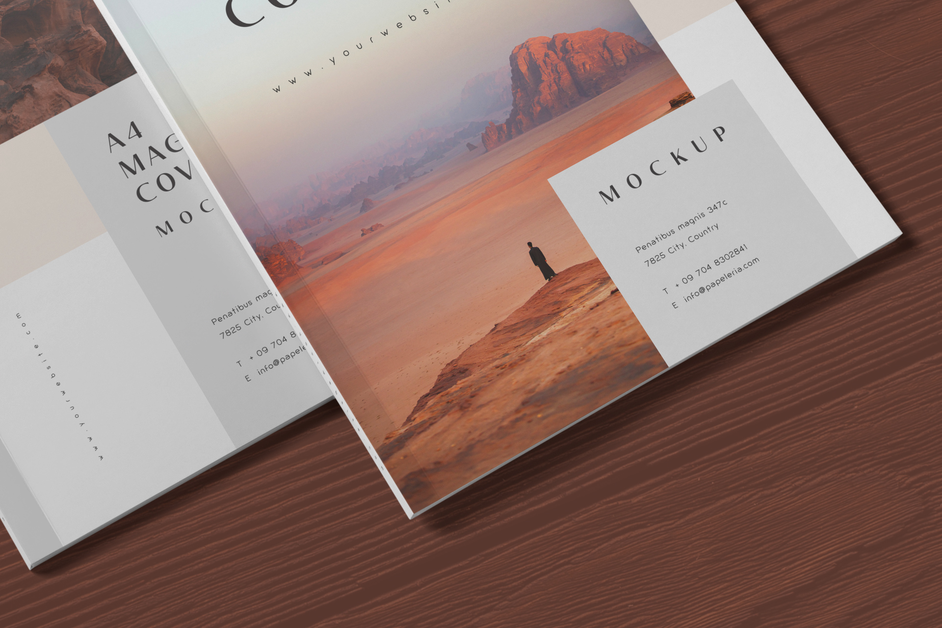 A4 mock-up