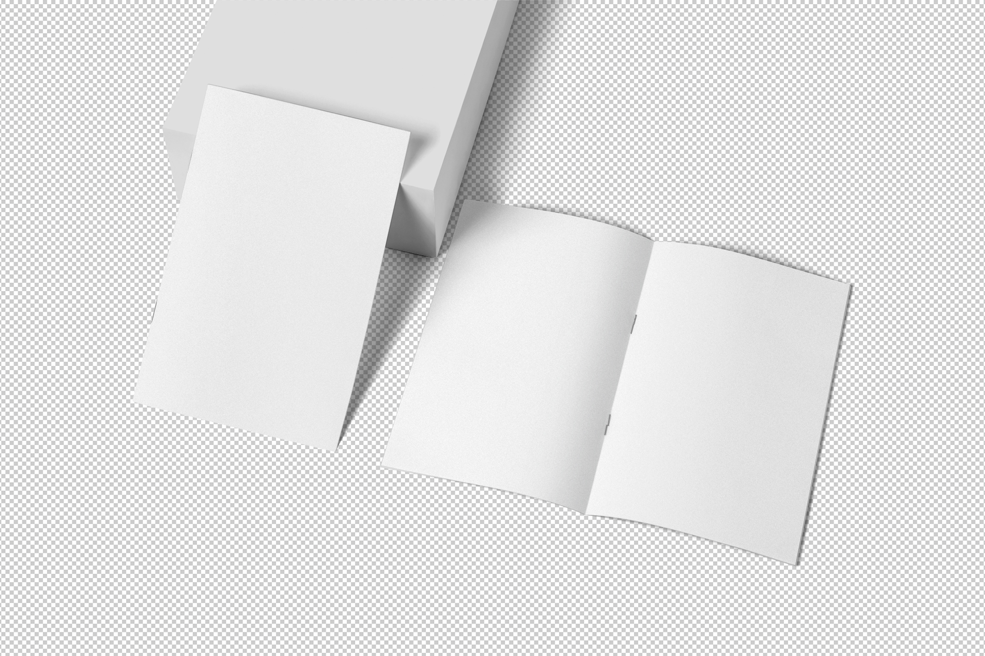 a4 booklet mockup