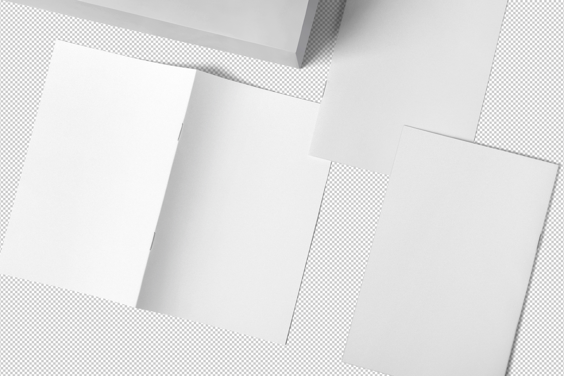 a4 booklet mockup
