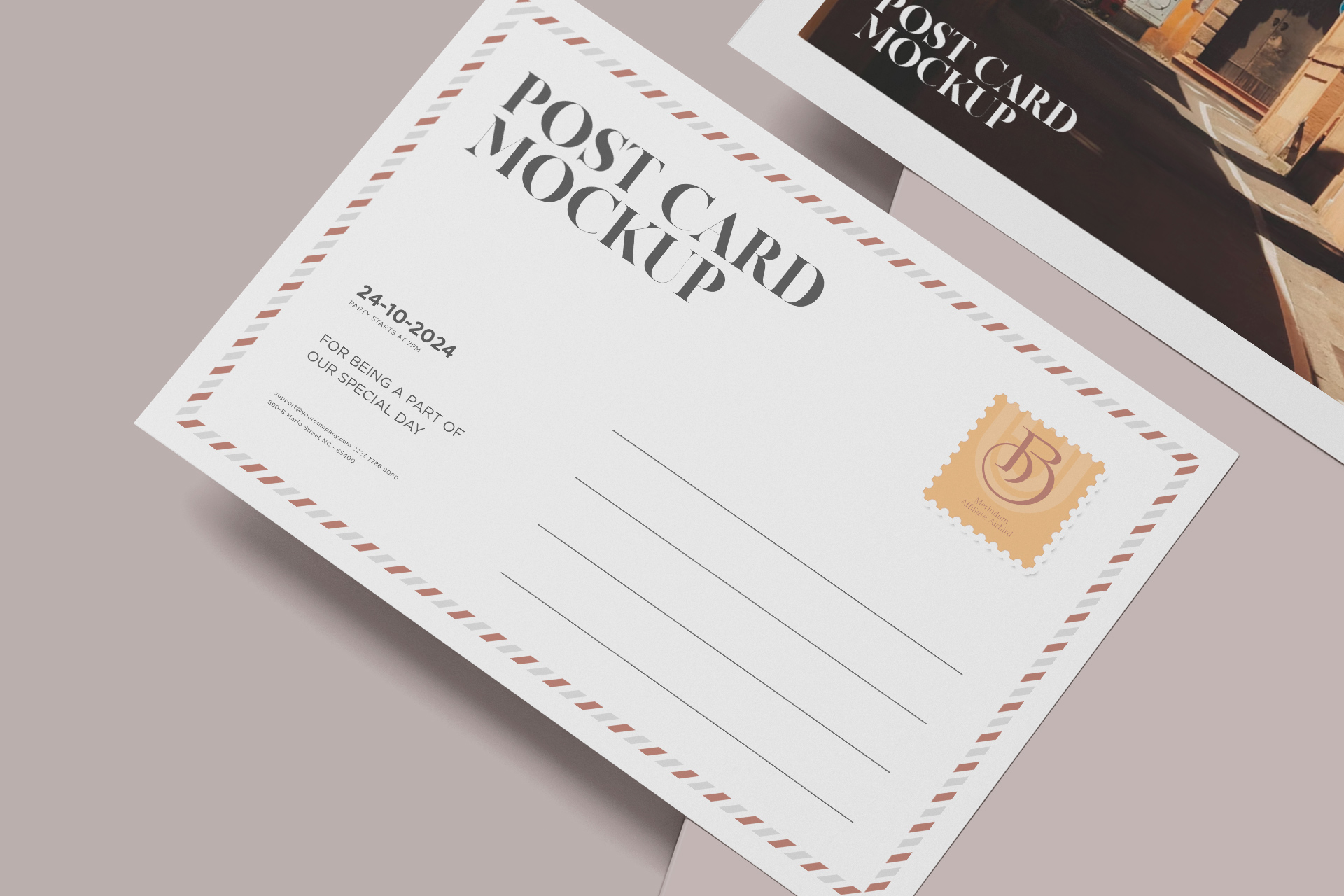 card mock-up
