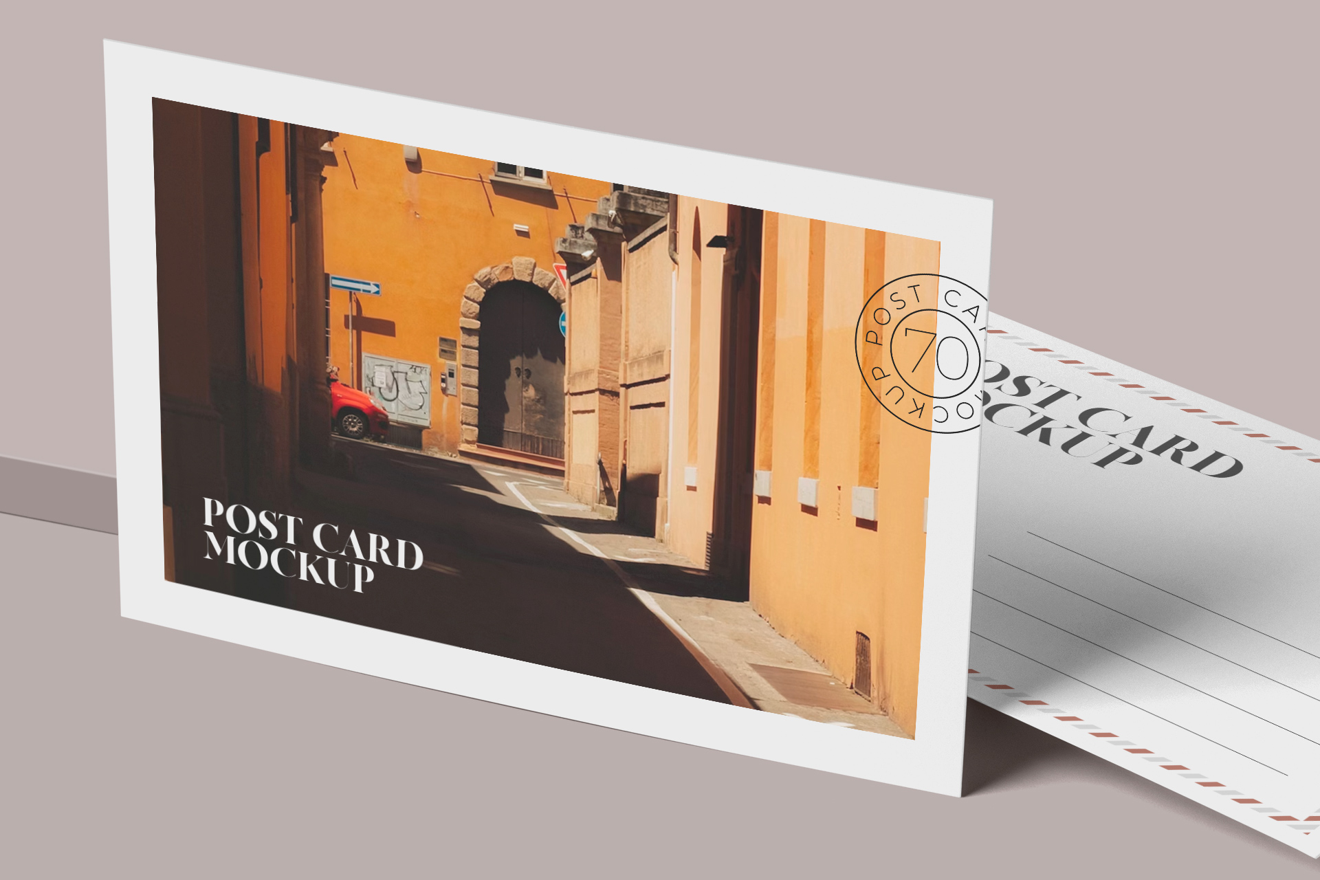 card mock-up