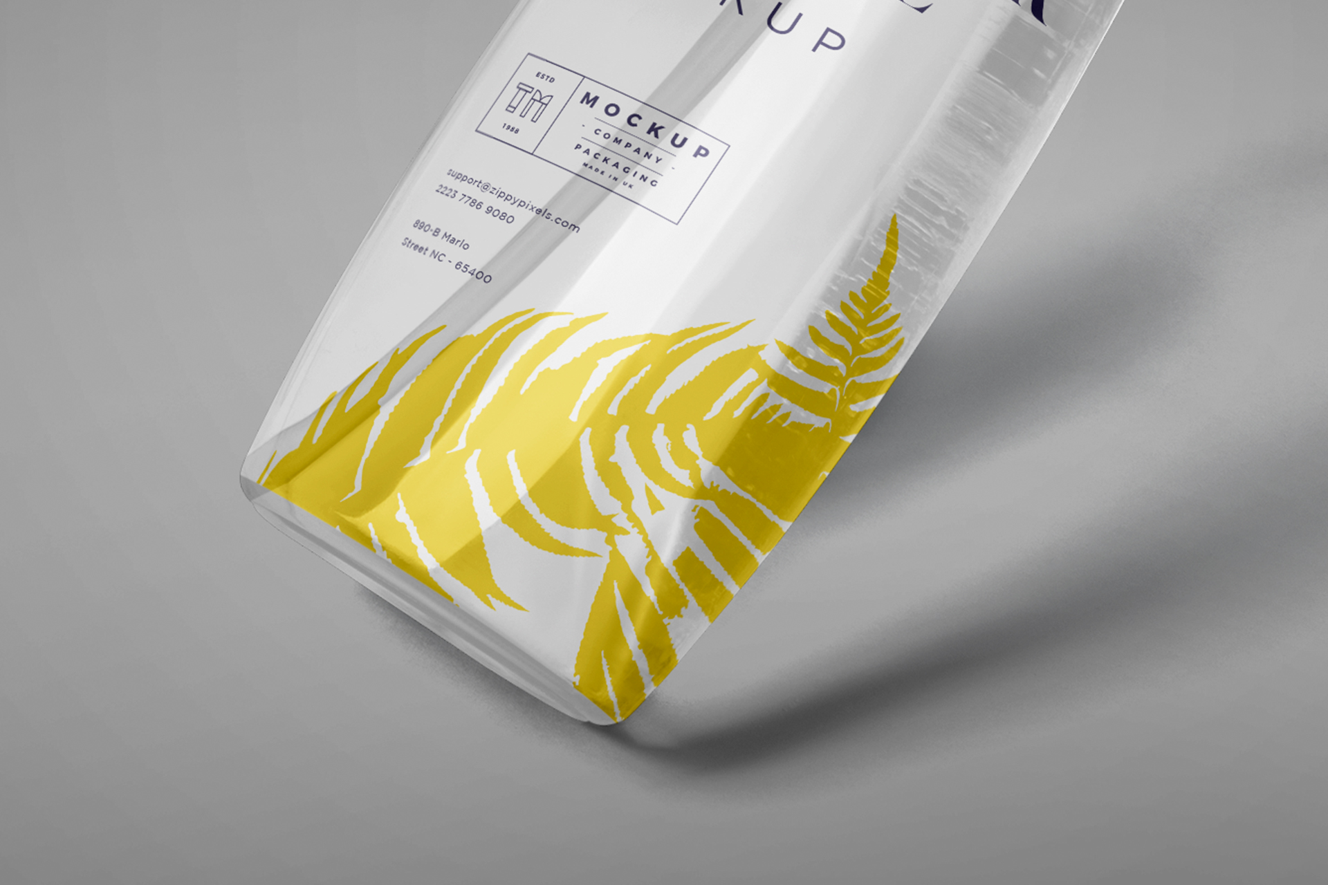 3D sanitizer bottle mock-up