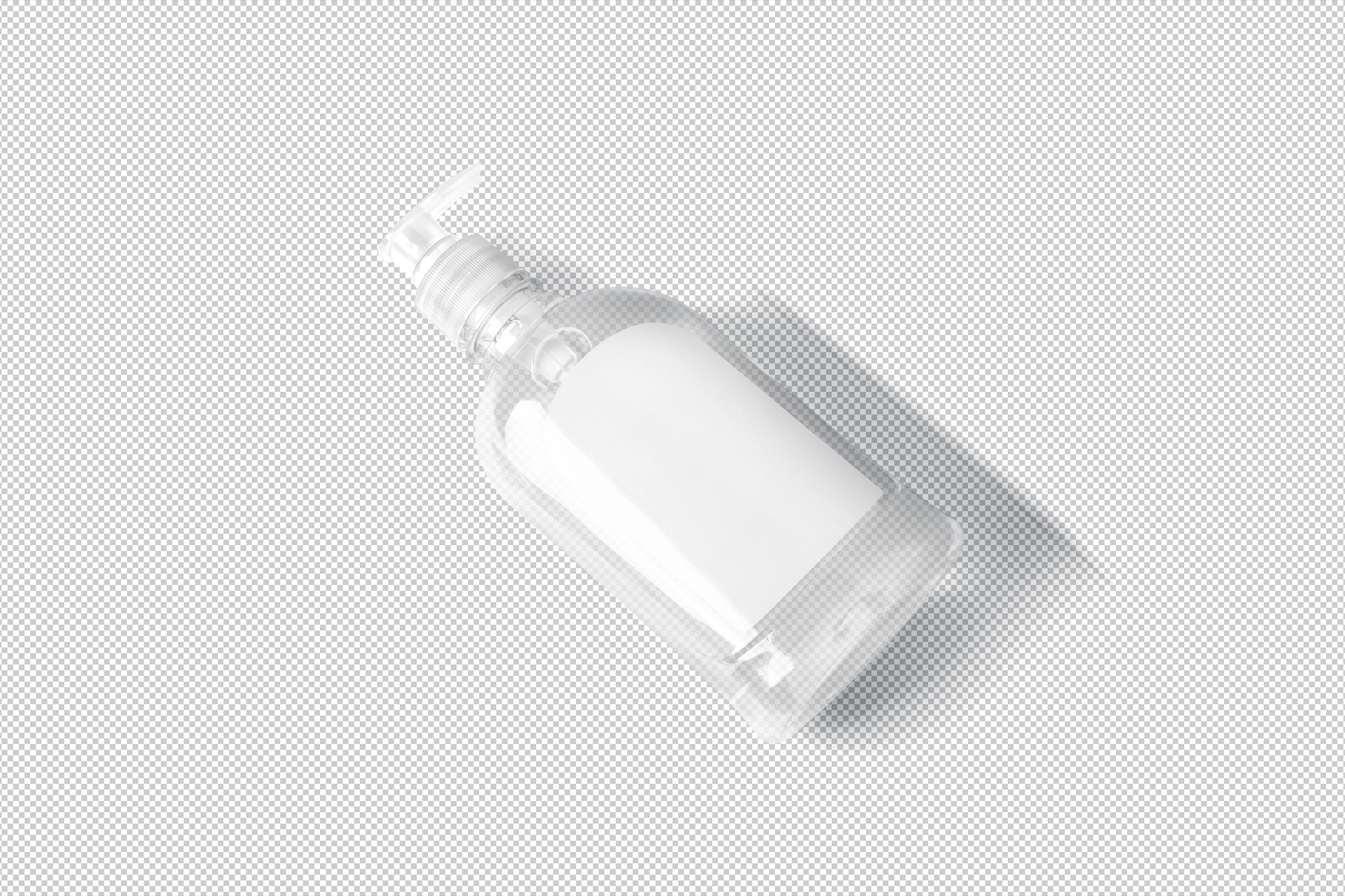 branding bottle template