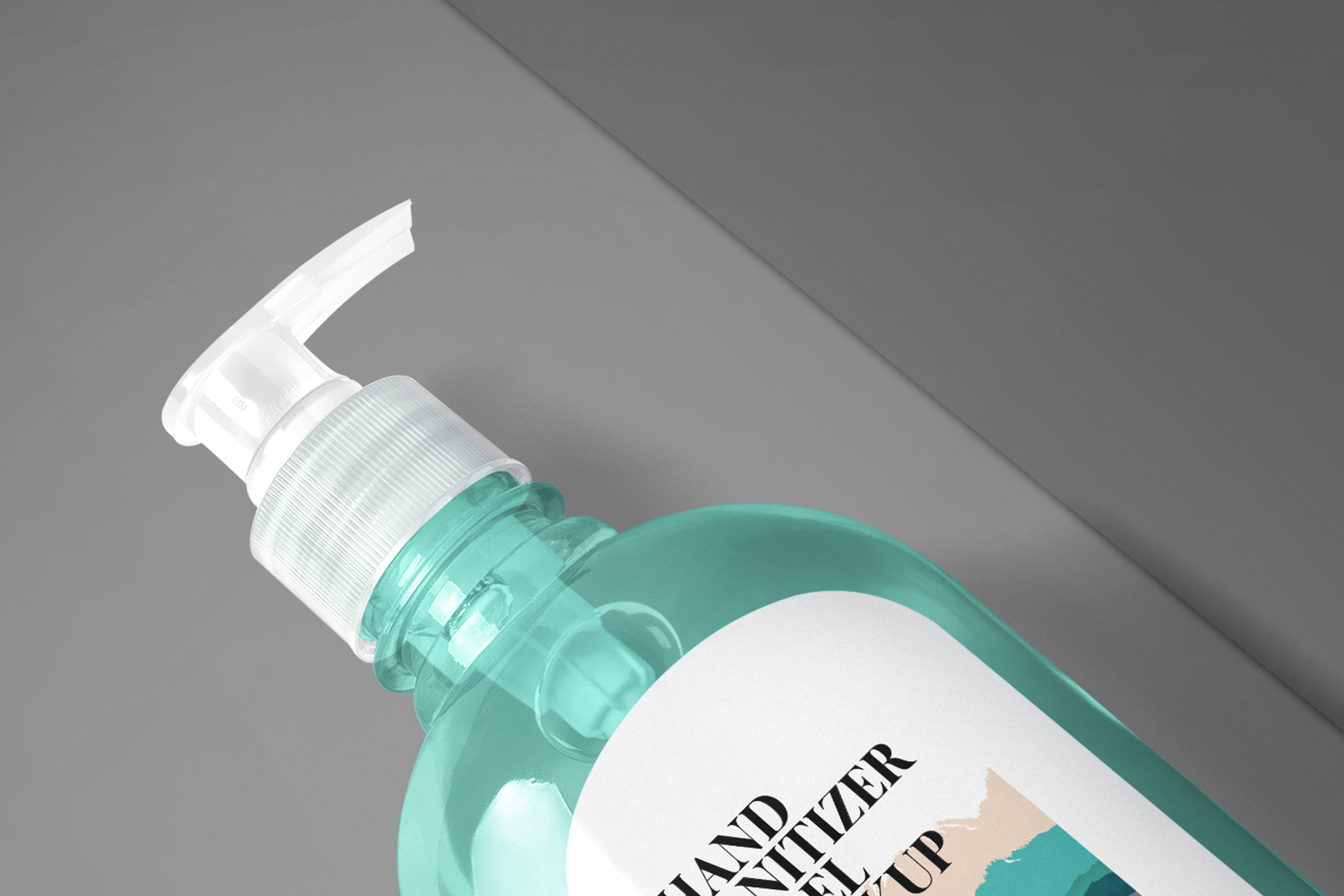 branding bottle template