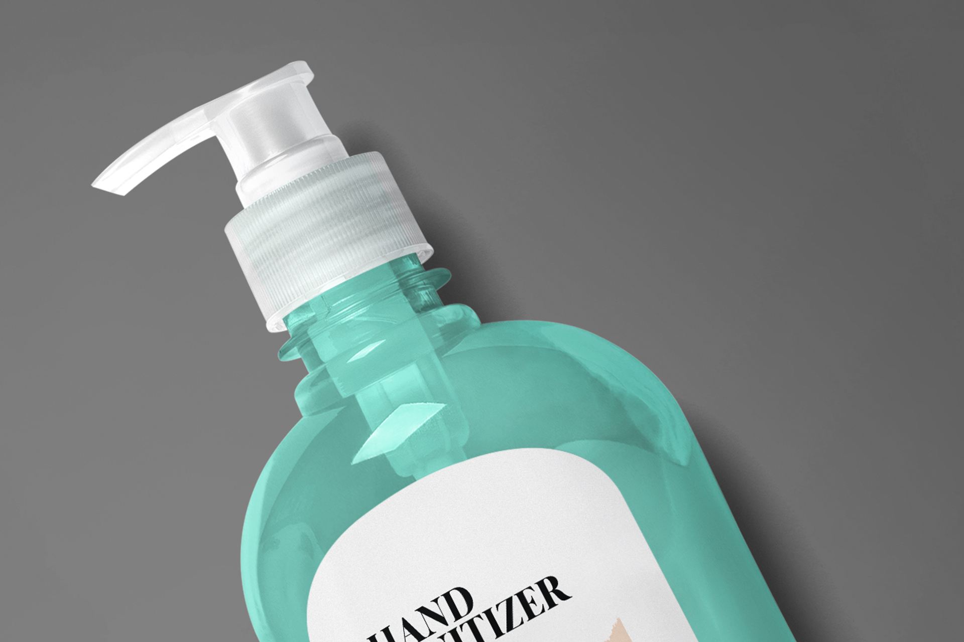 antibacterial hand gel packaging
