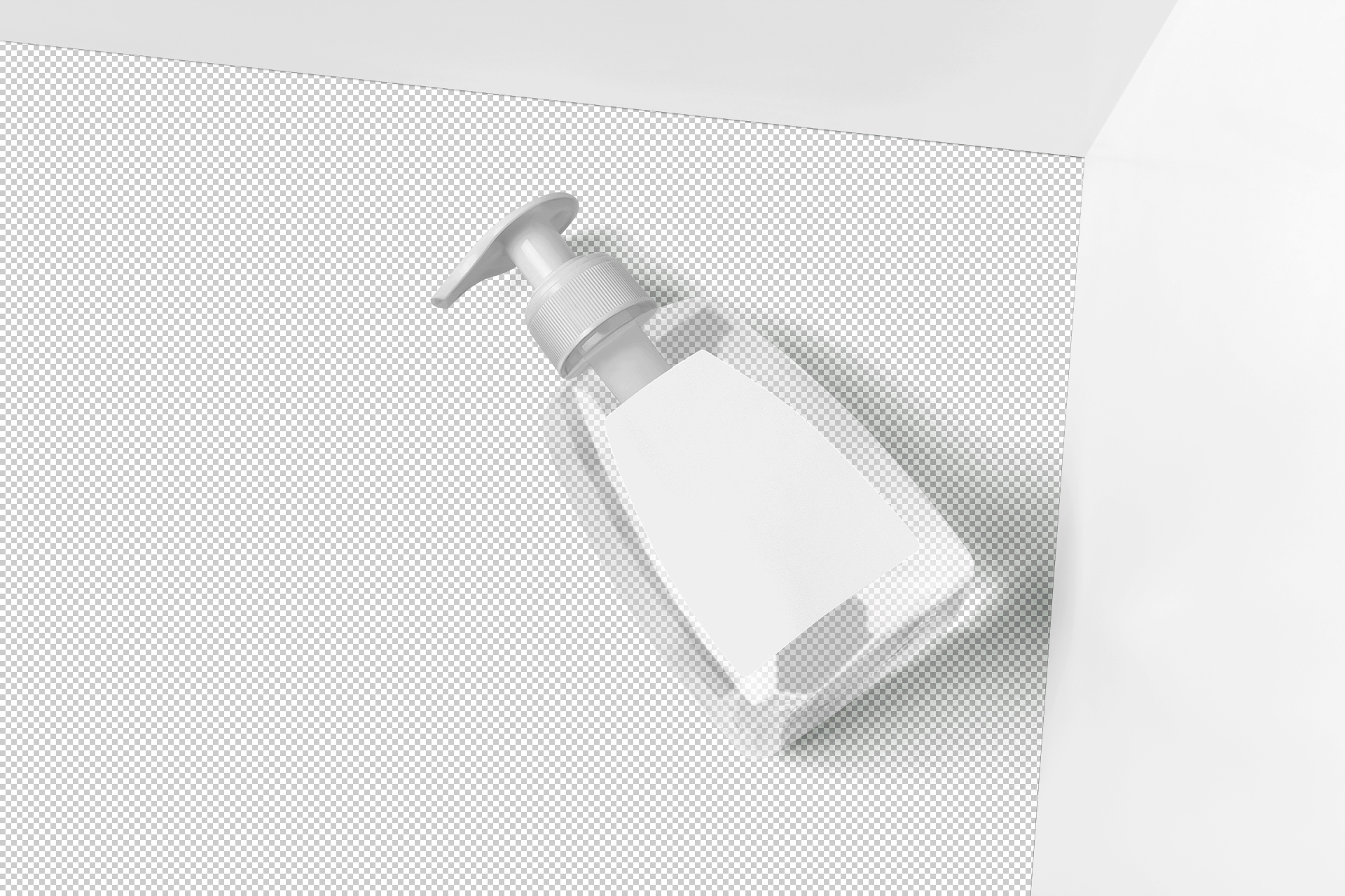 3D pump bottle PSD
