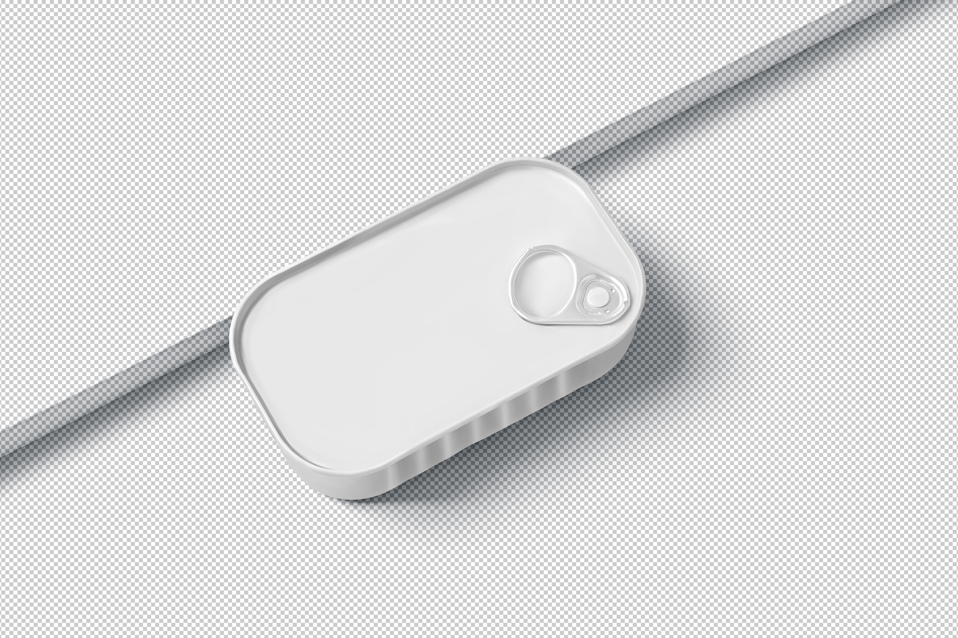 3D tin mockup