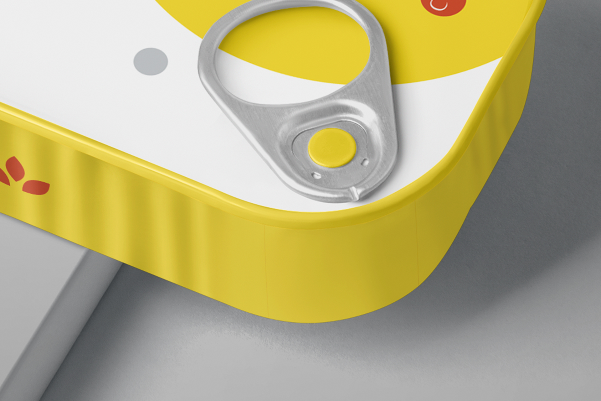 3D tin mockup