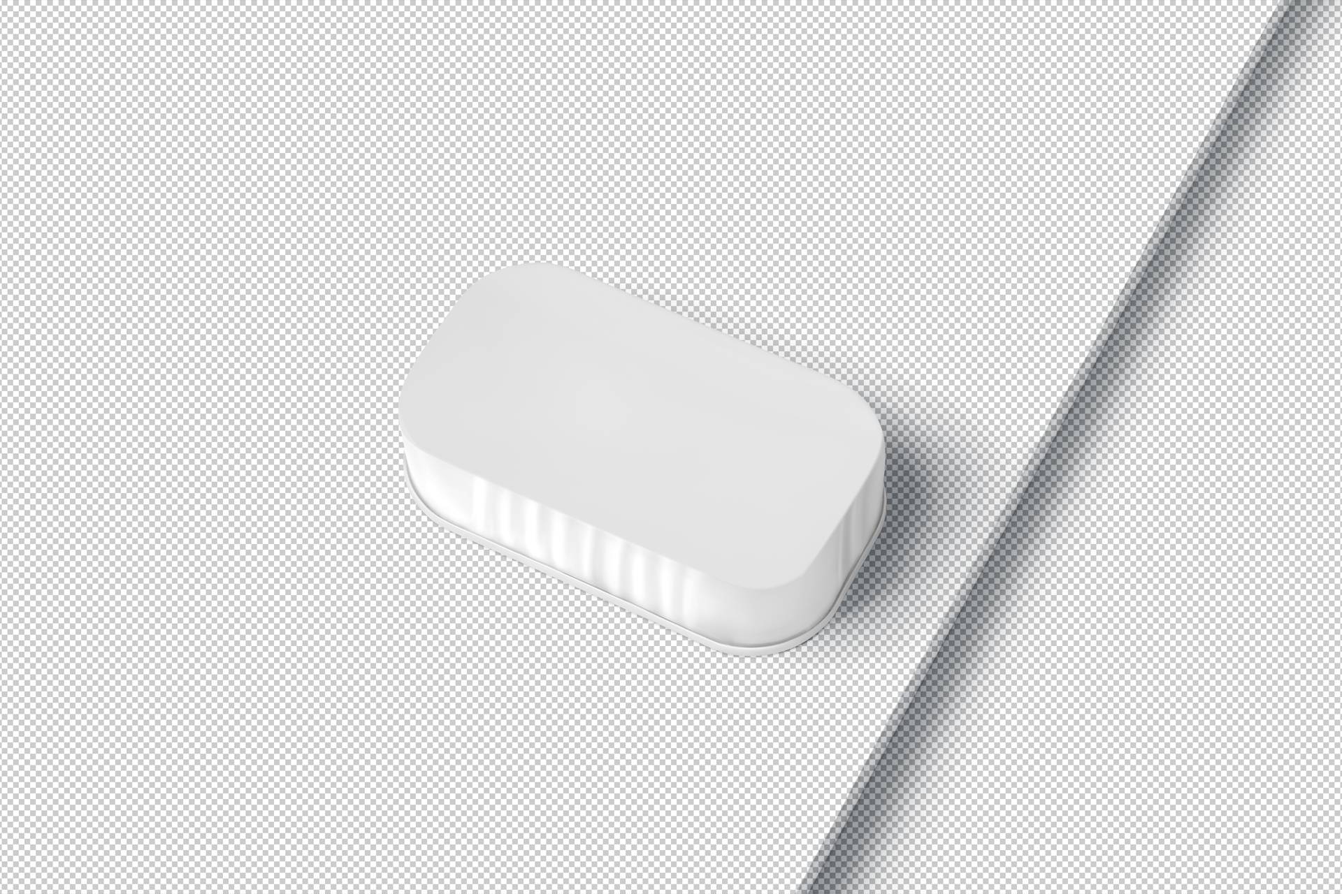 3D tin mockup