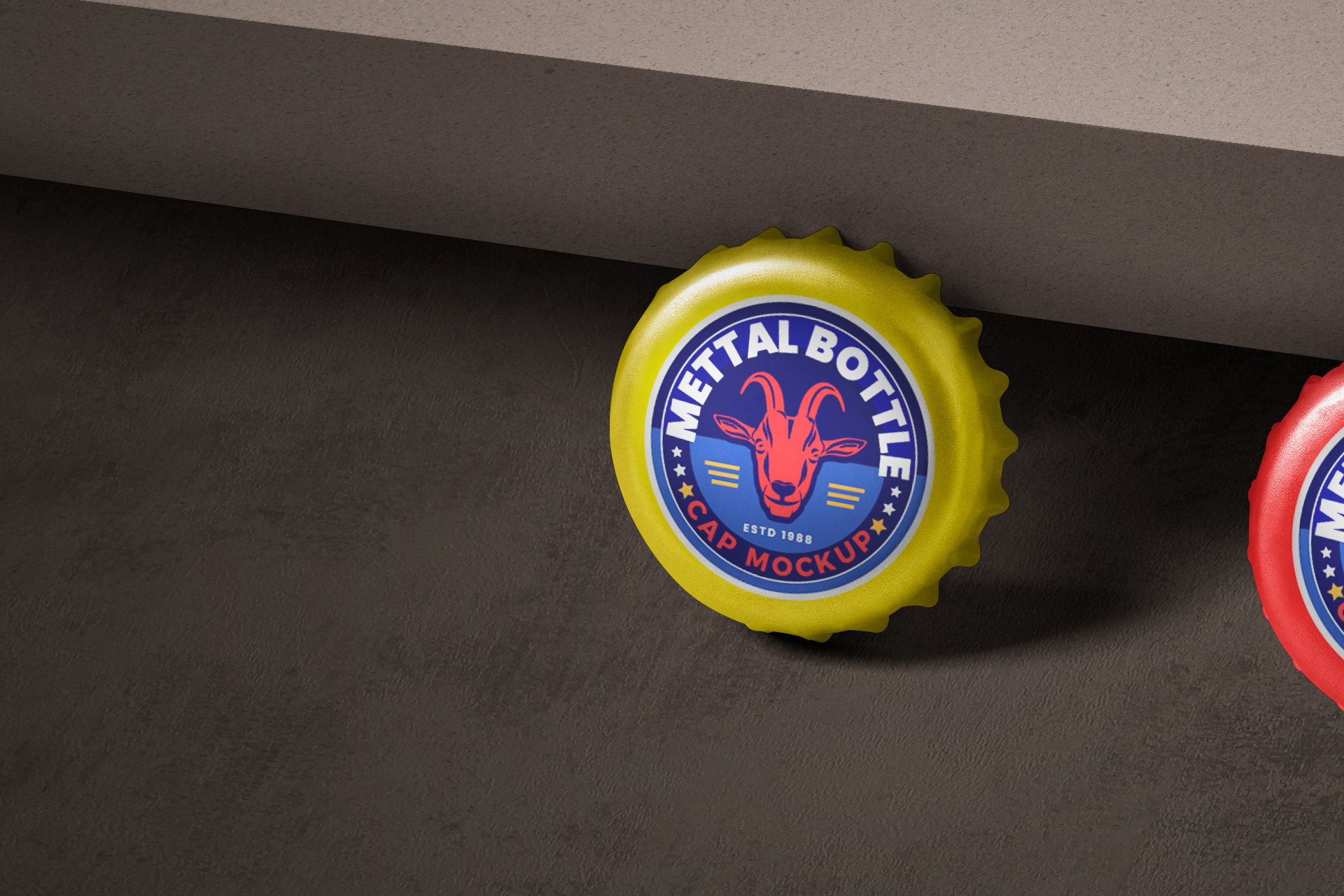 beverage packaging mockup