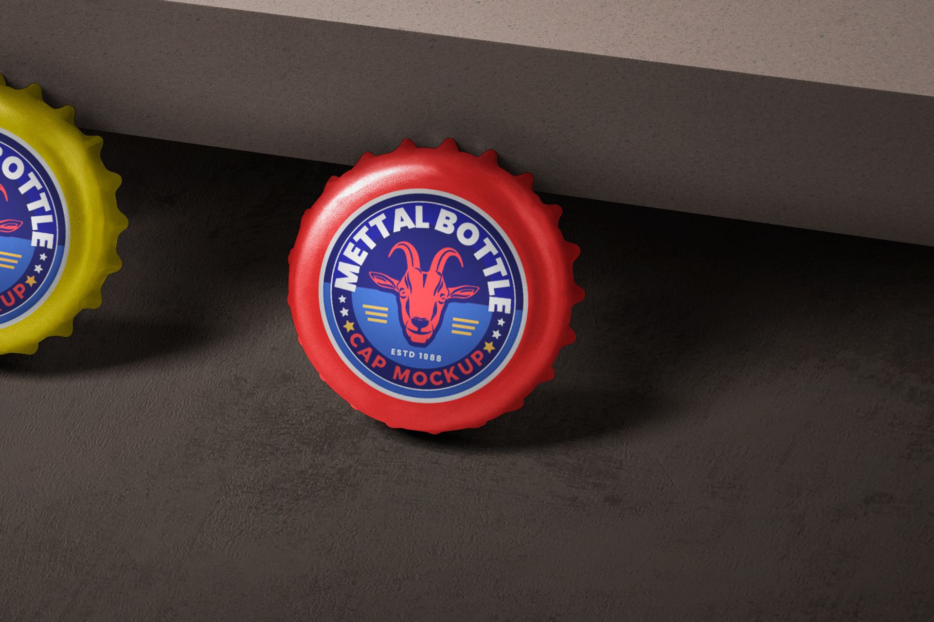 beverage packaging mockup