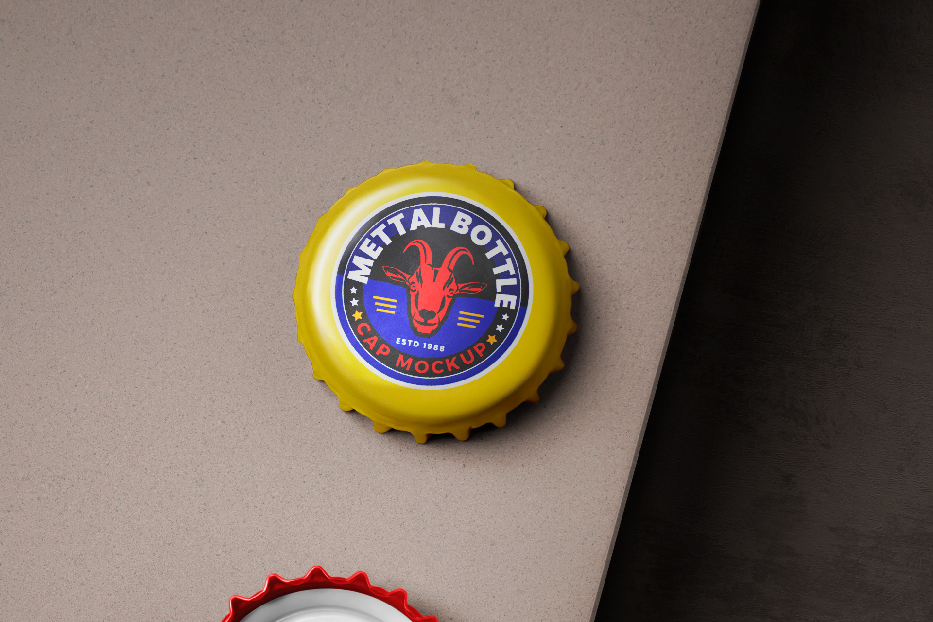 beverage branding template