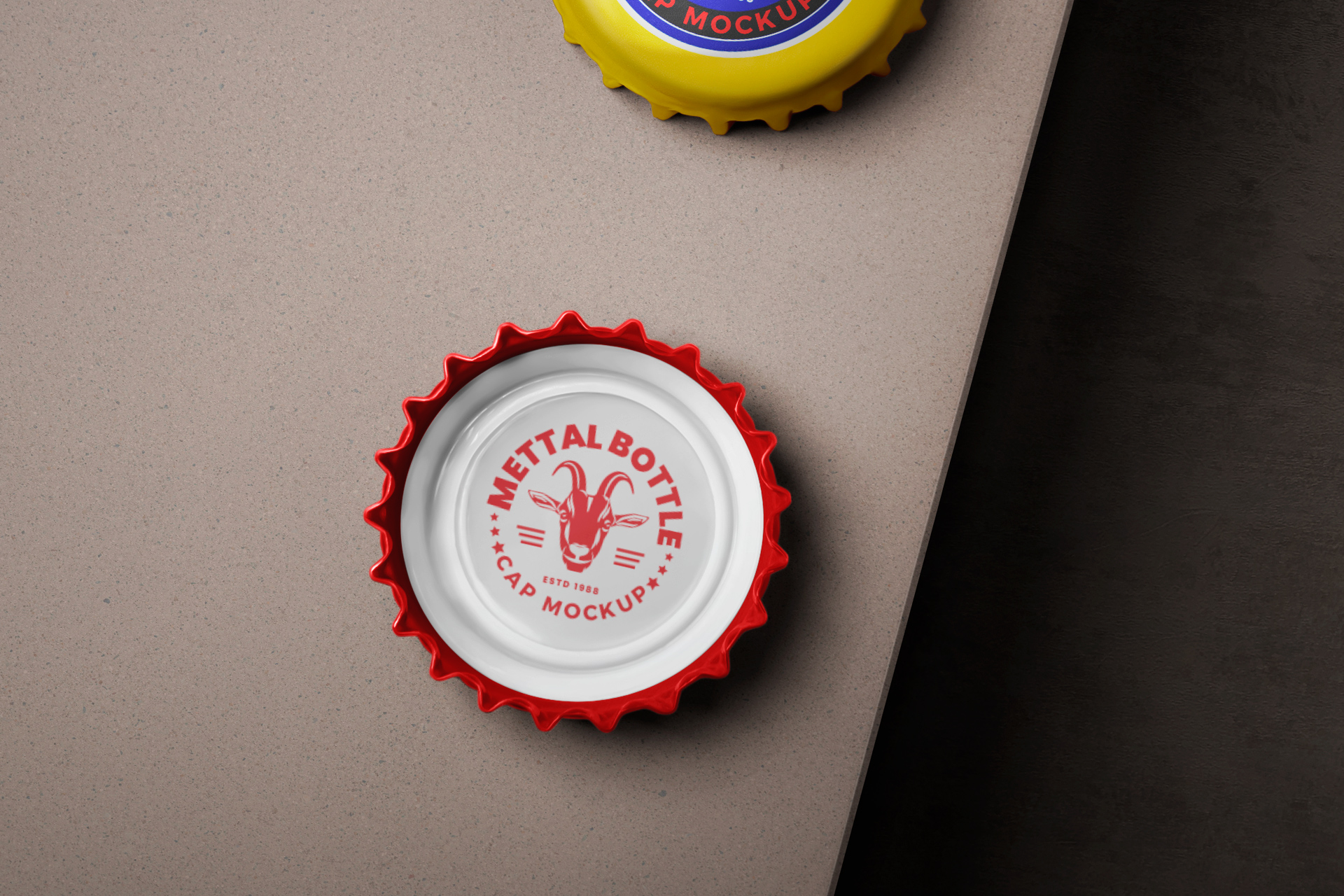 beverage branding template