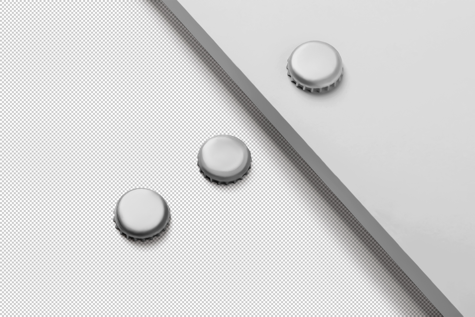bottle cap mock-up