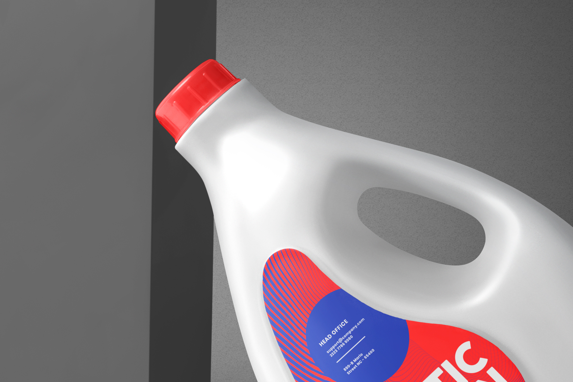 detergent bottle mockup