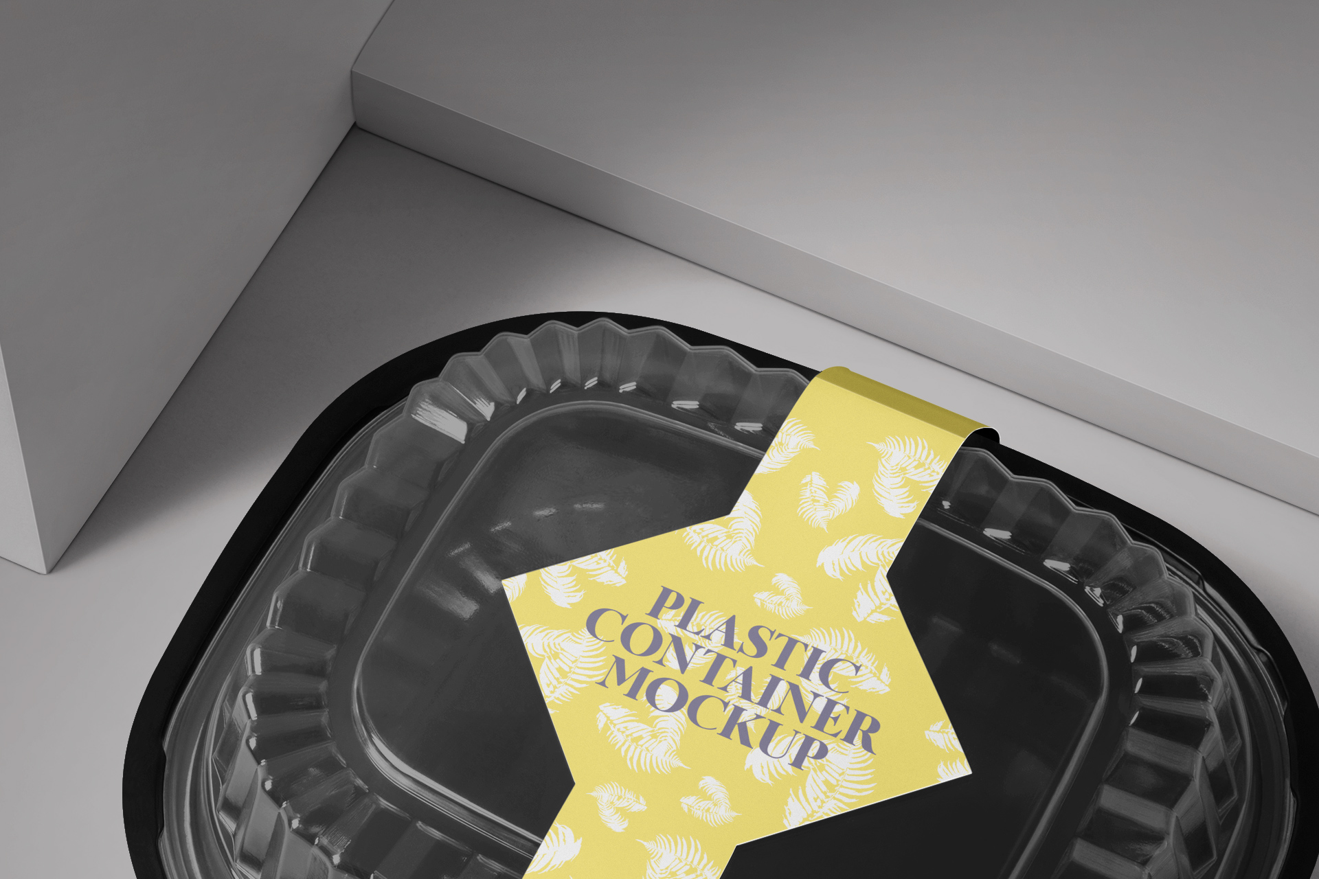 airtight plastic tub template