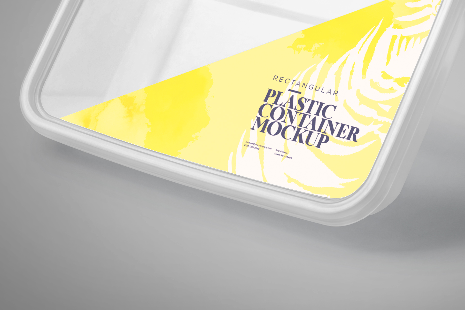 airtight food tub psd