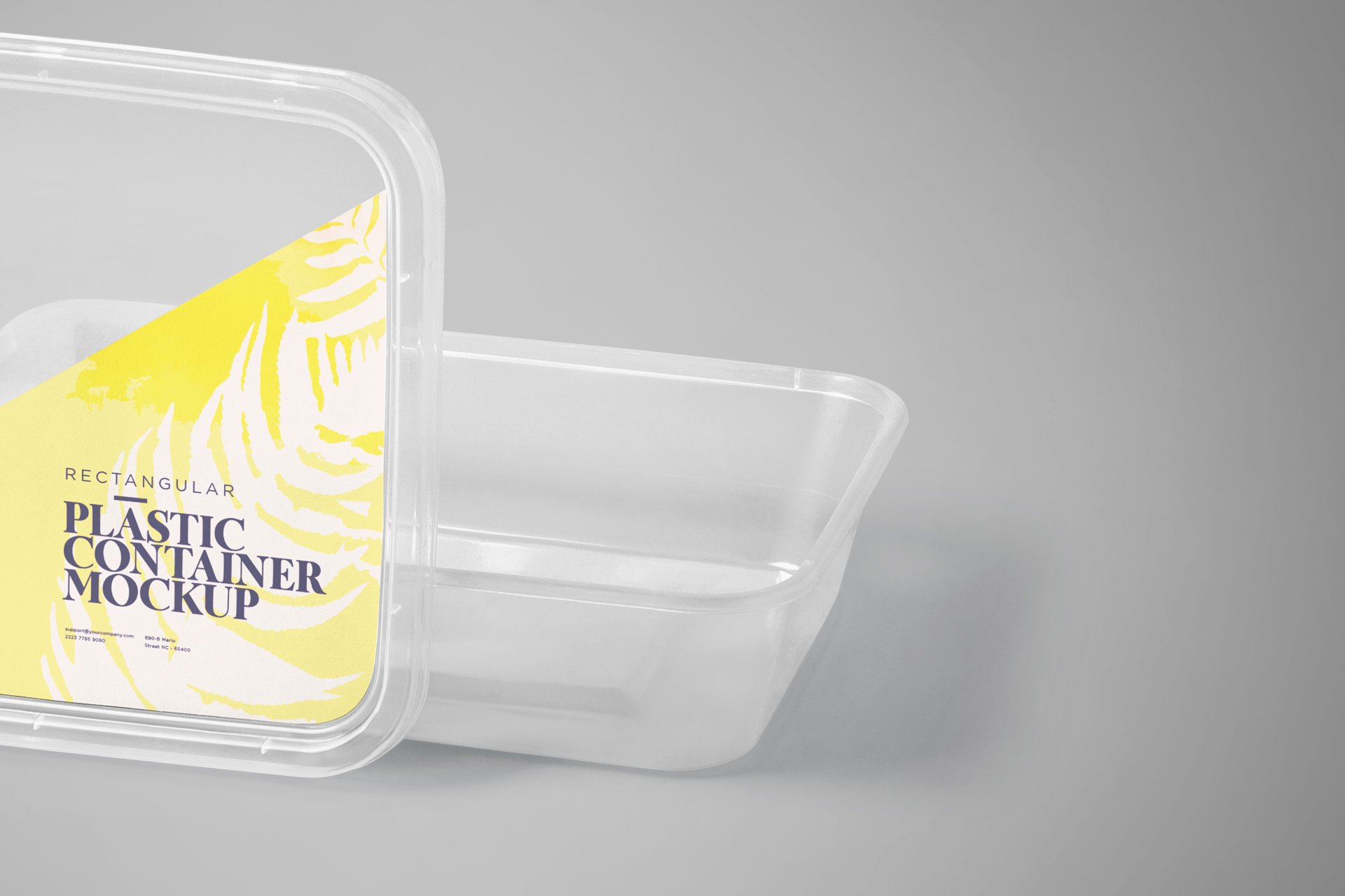 custom branding food container