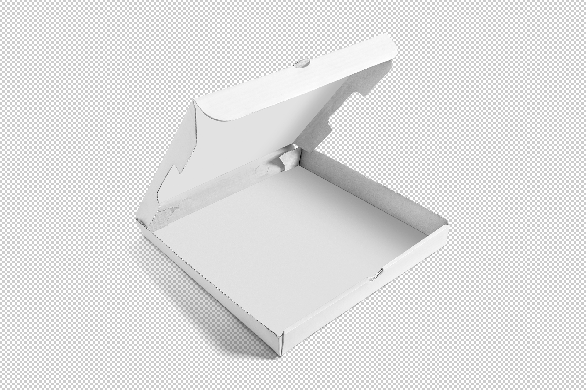 cardboard pizza box