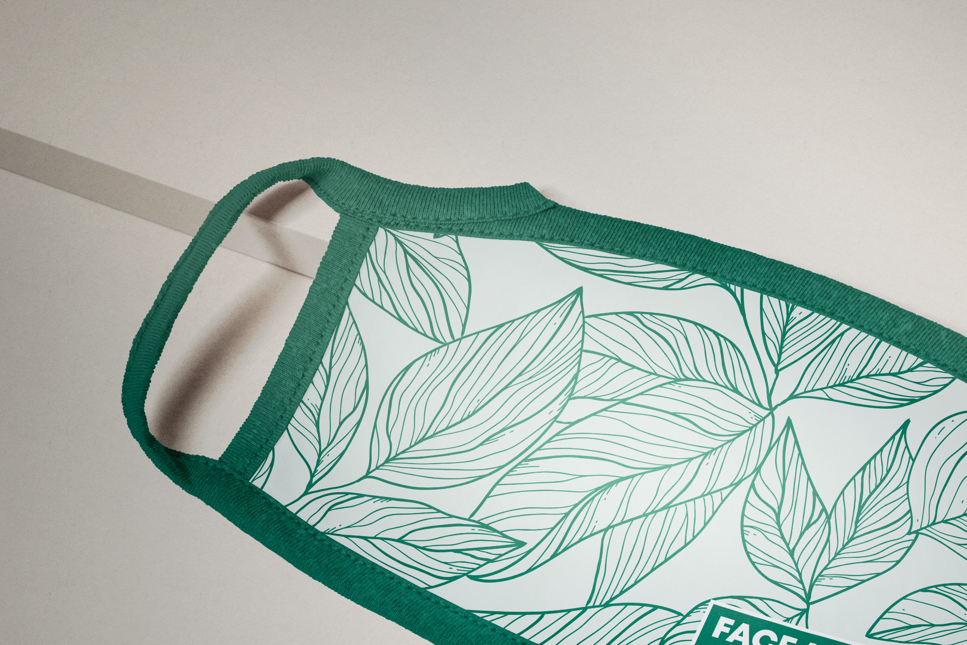 cloth mask mockup