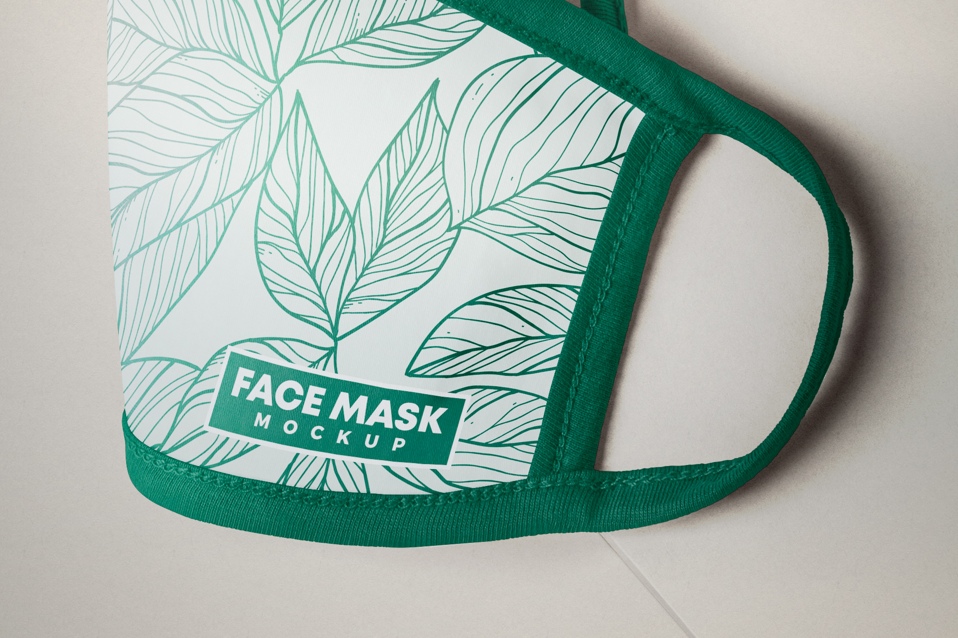 cloth mask mockup