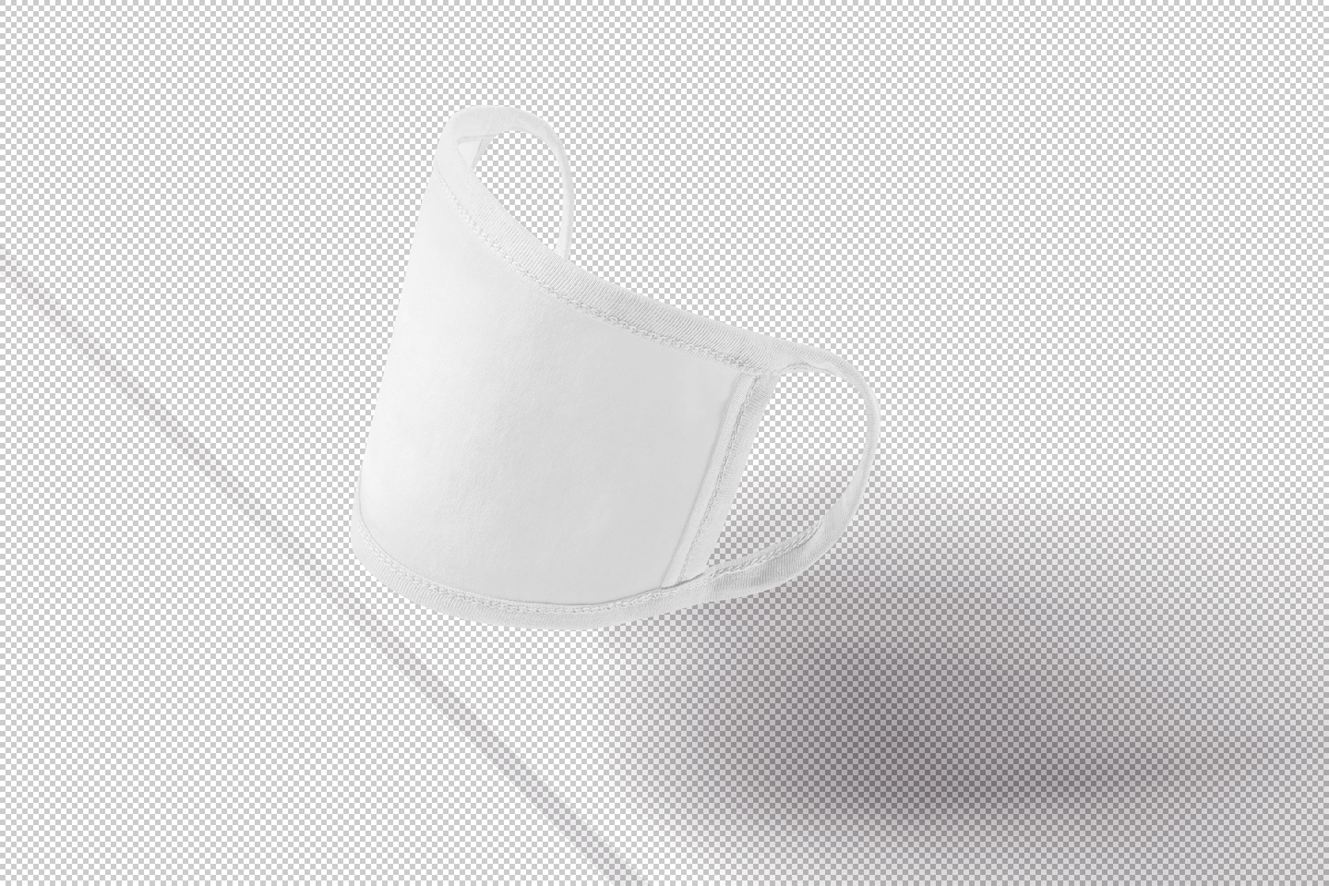 cloth mask mockup