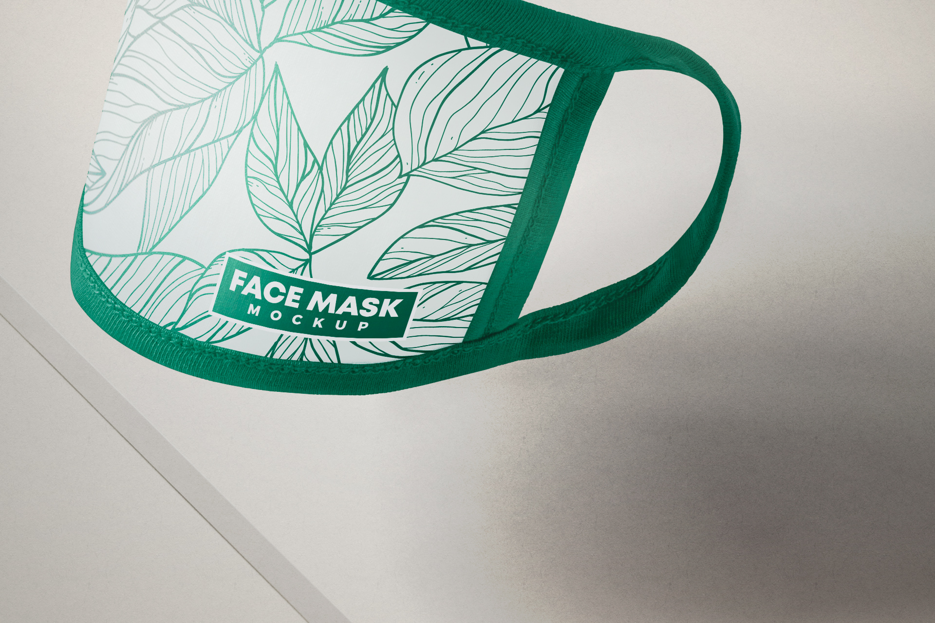 cloth mask mockup