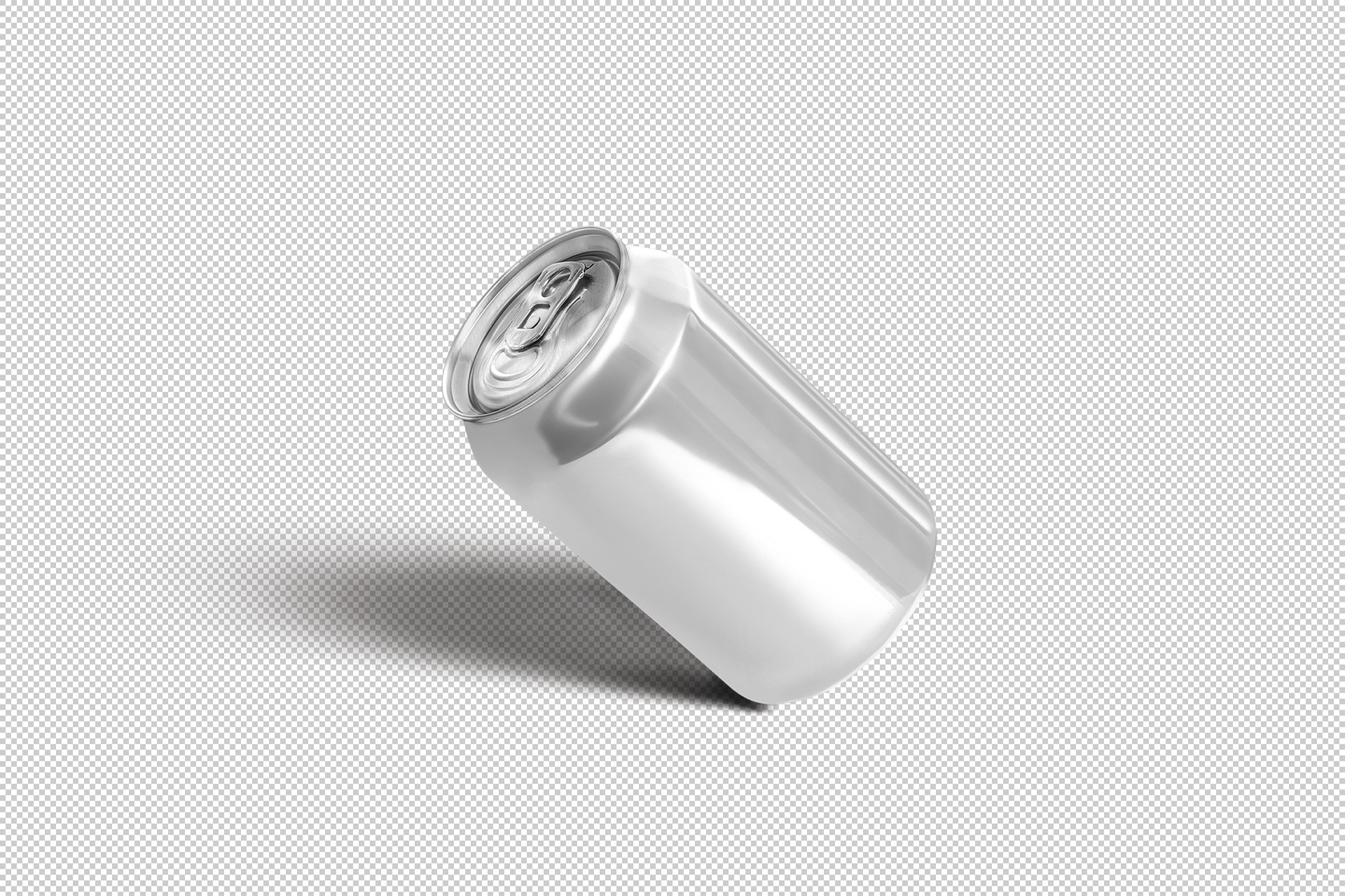 aluminum can mock-up