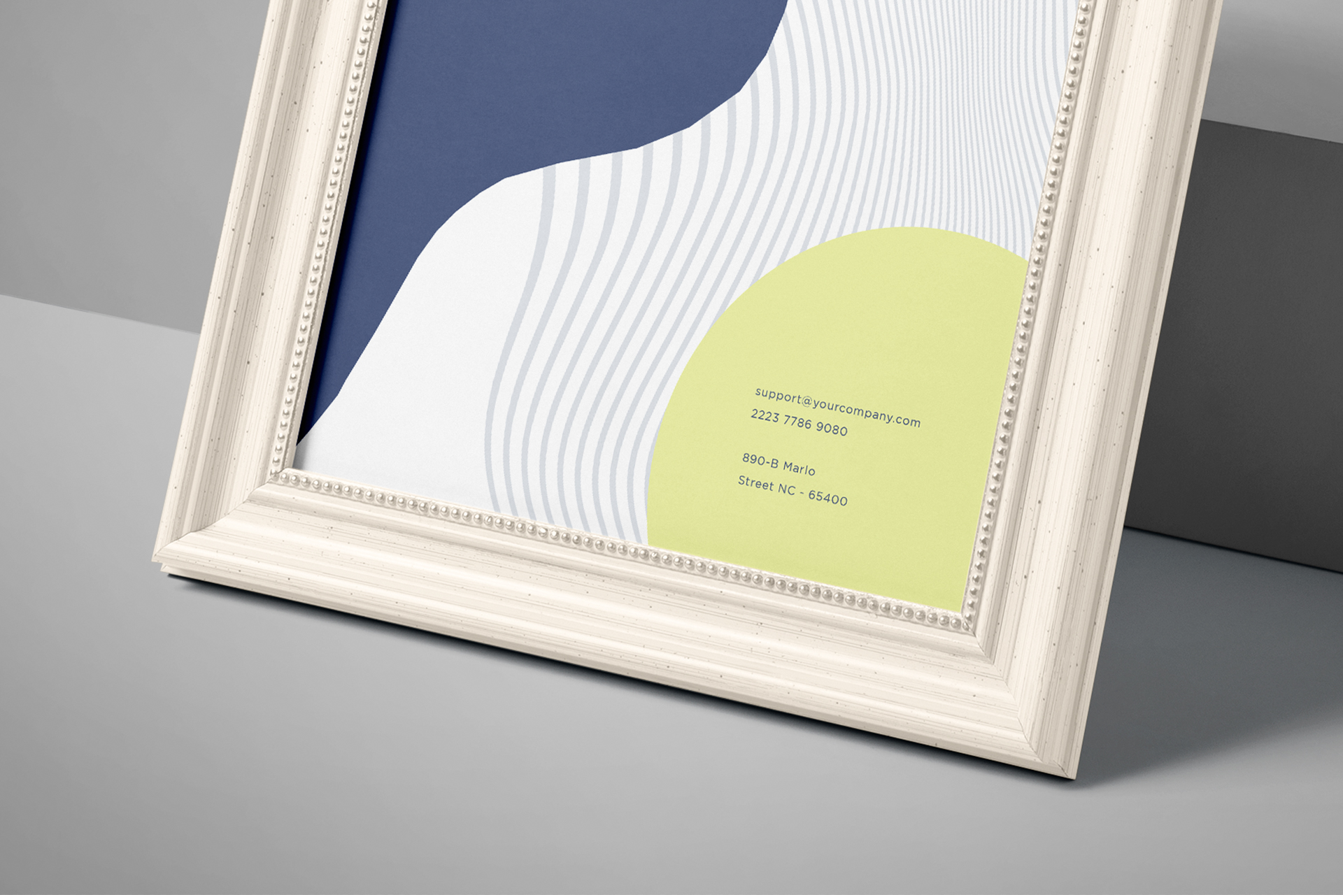 artistic frame template
