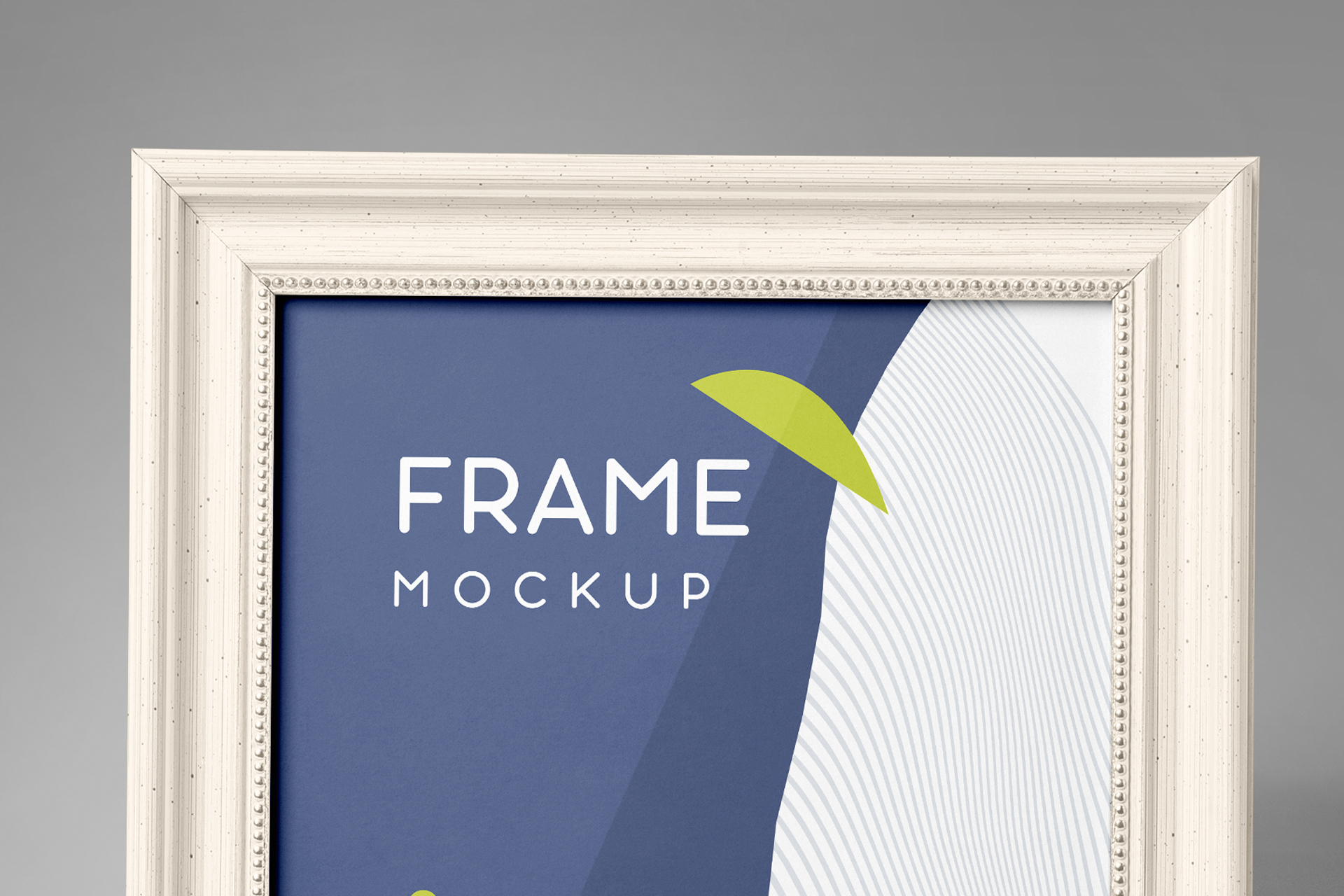 antique frame mockup