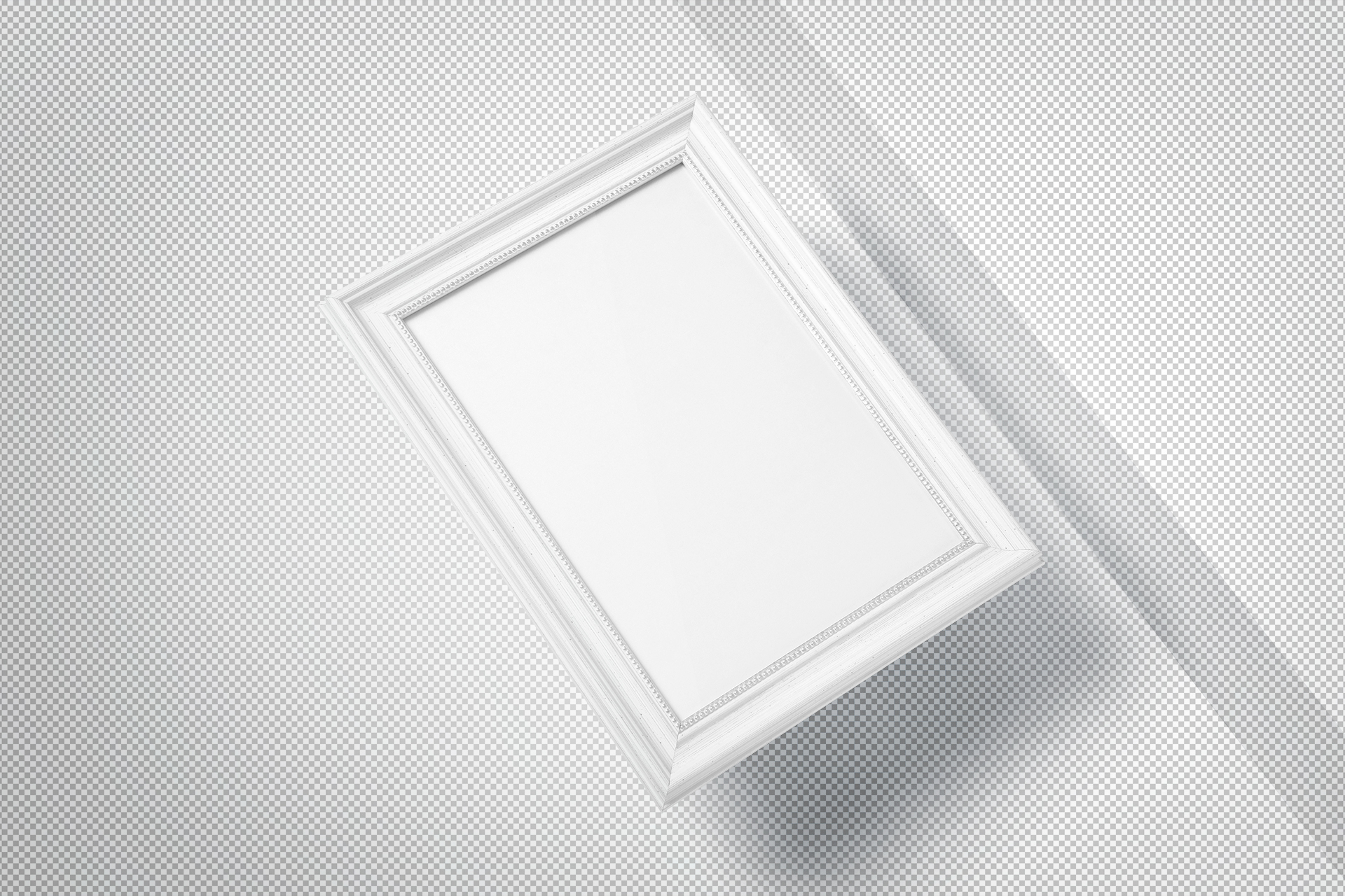 angled frame mock-up