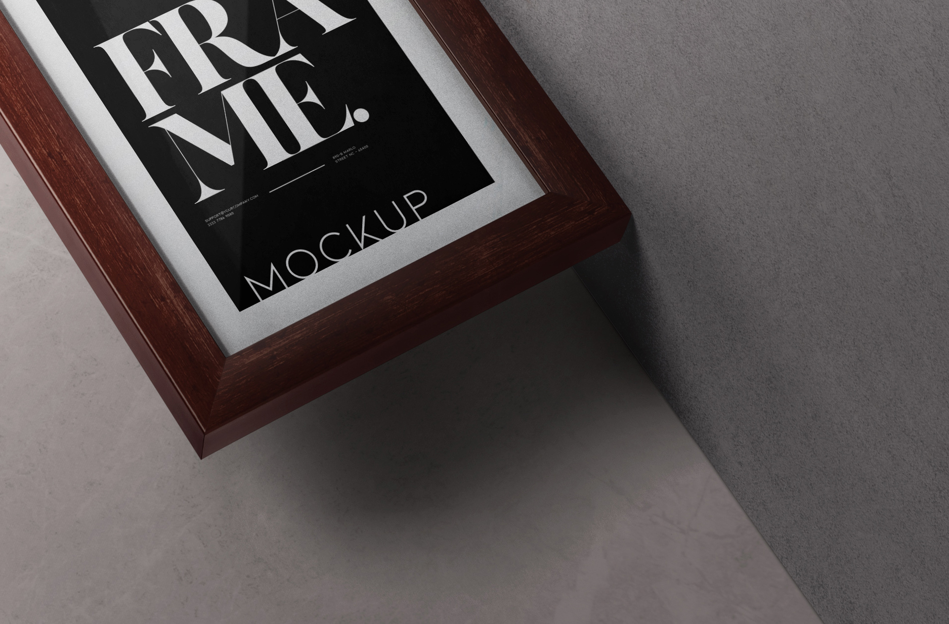 art print mock-up
