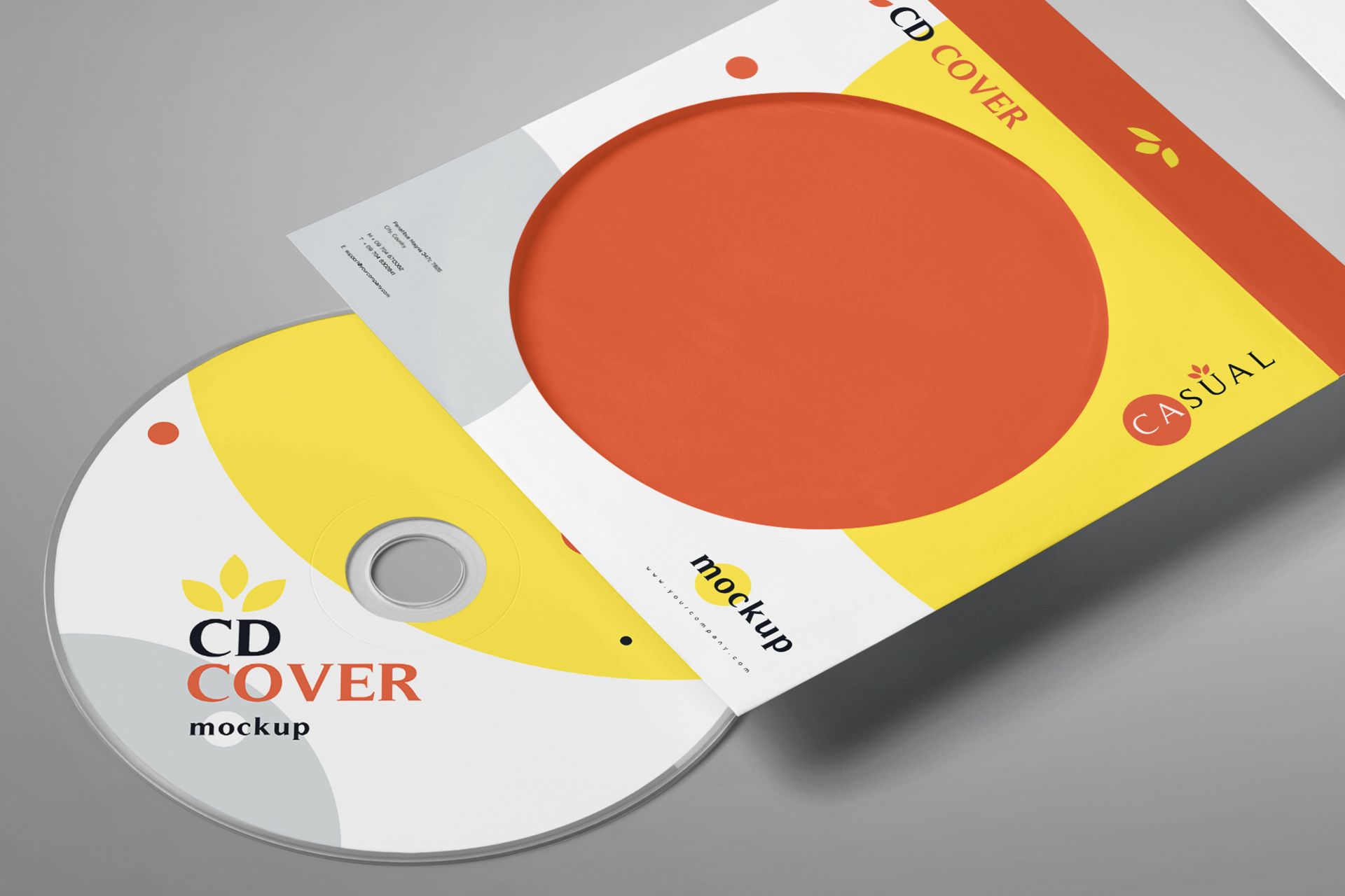 CD cover mock-up