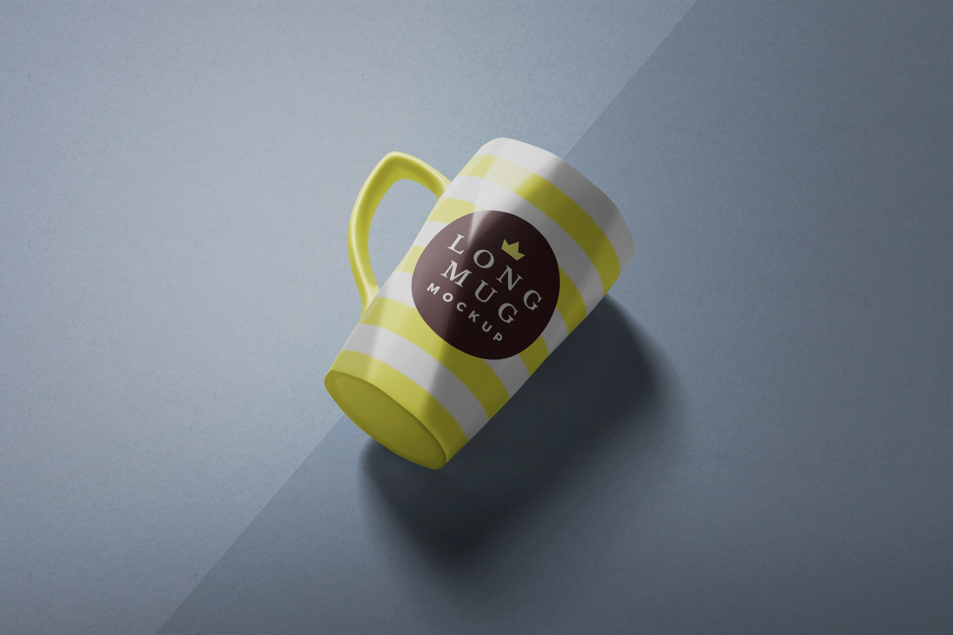 Floating Ceramic Mug Mockup Custom Branding
