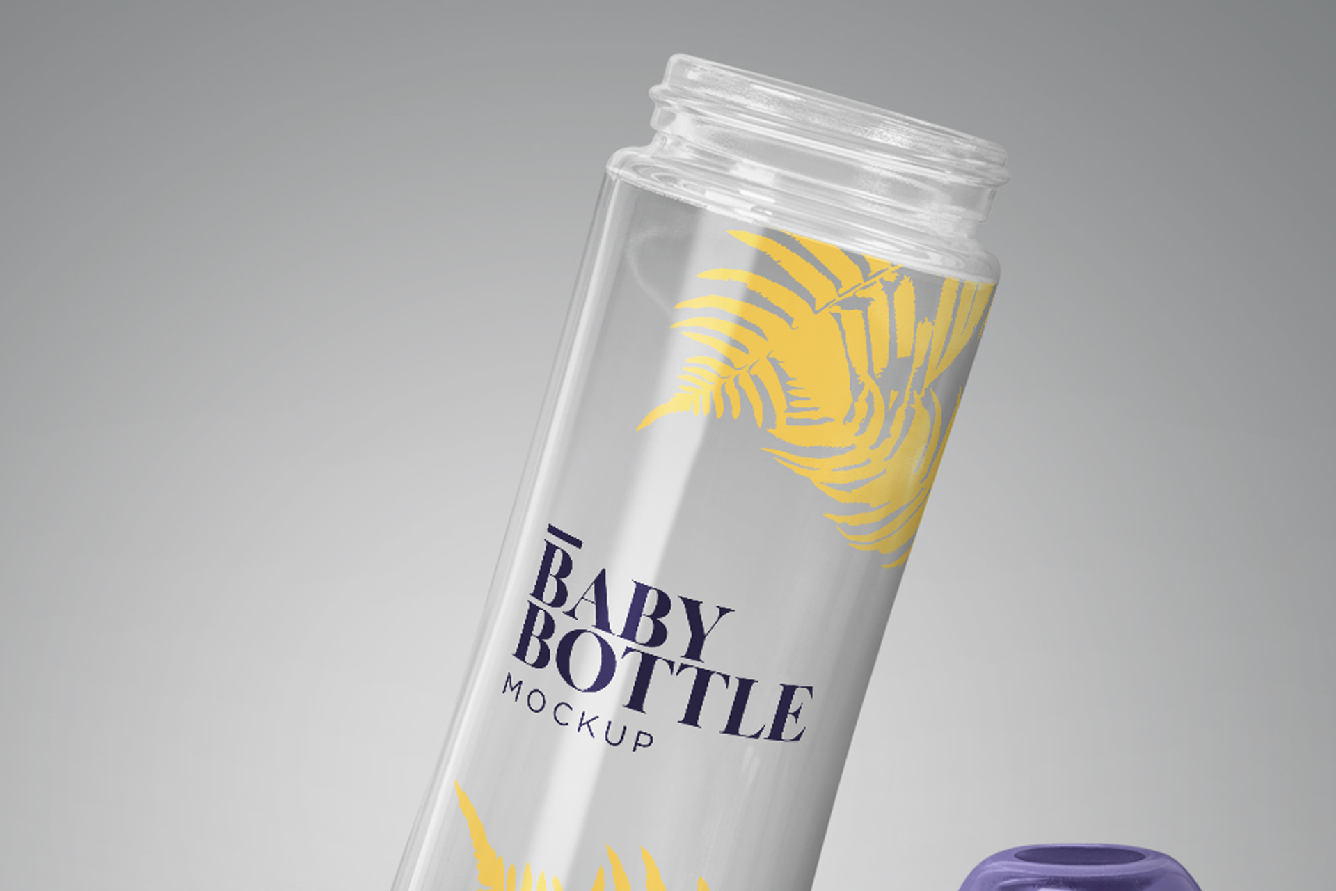 baby care product mockup