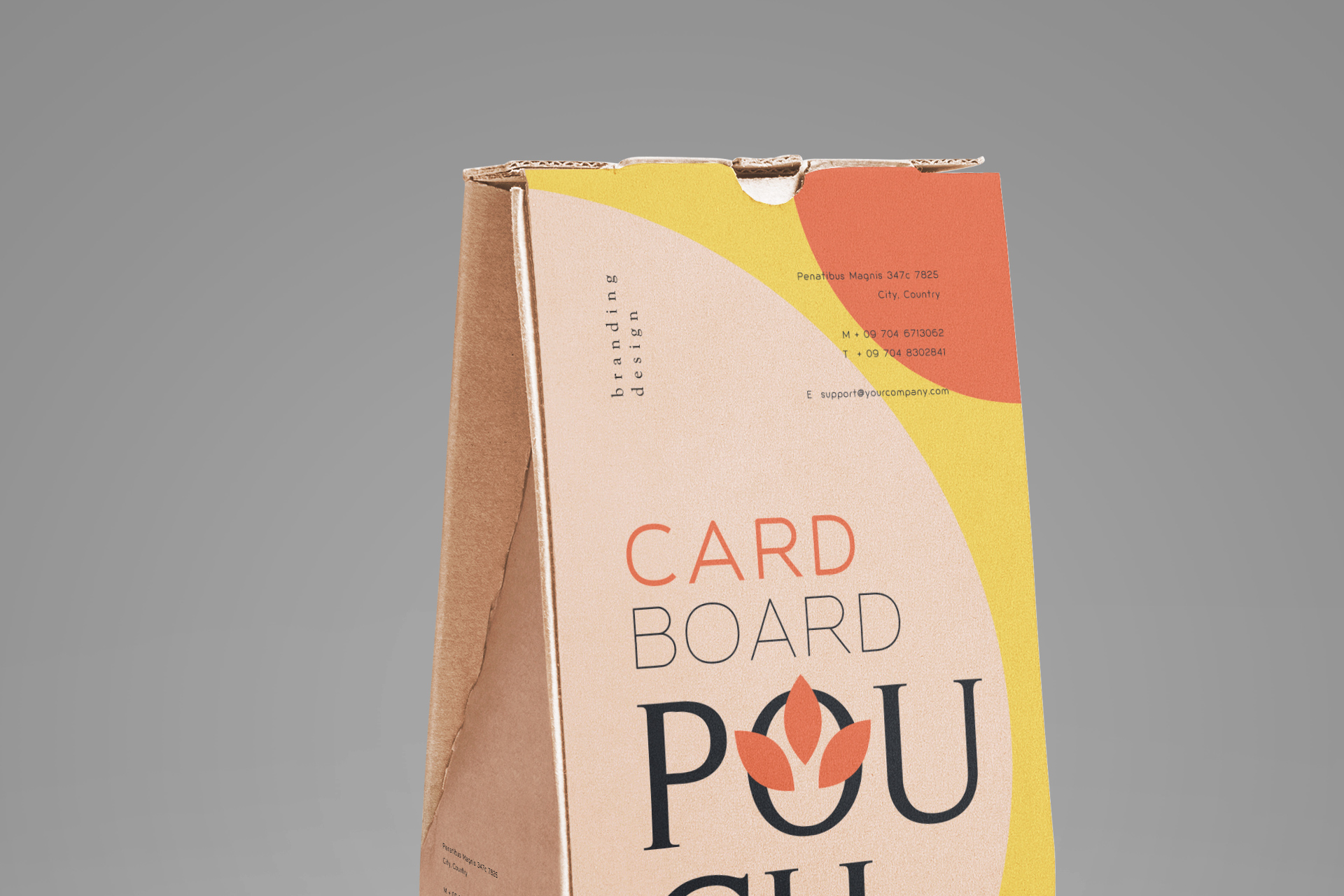 coffee bag mockup