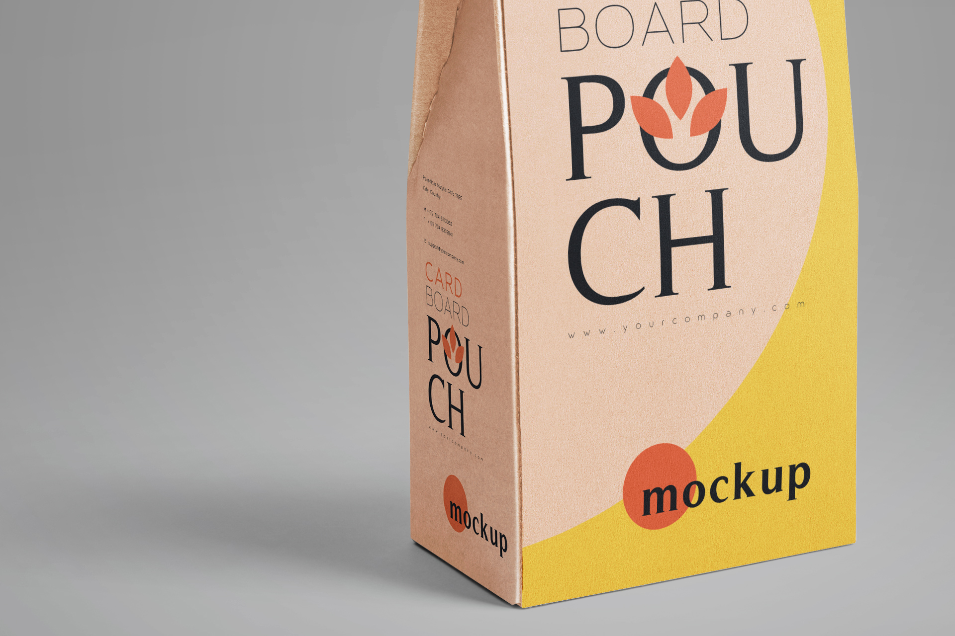 coffee bag mockup