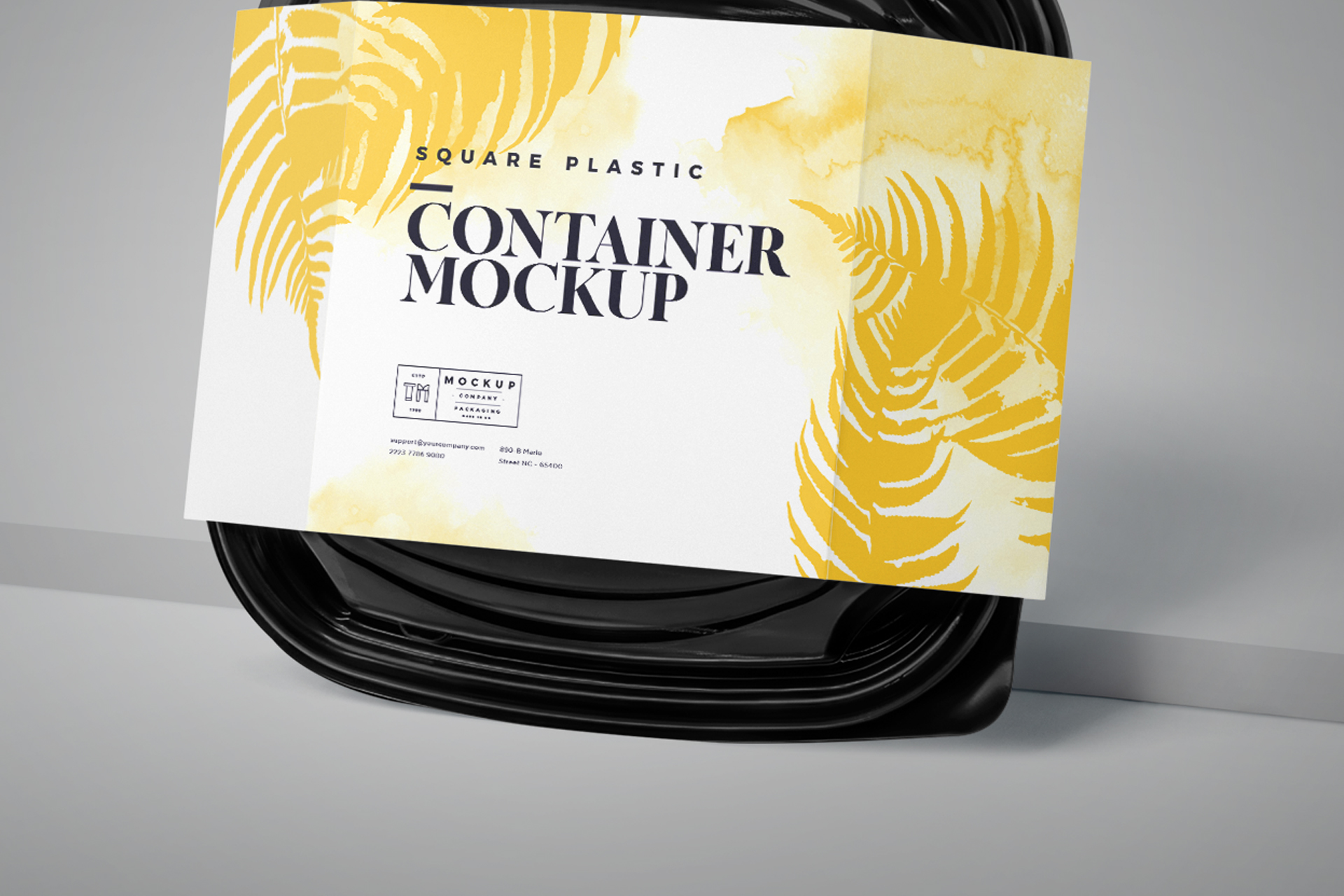 A4 brochure mockup