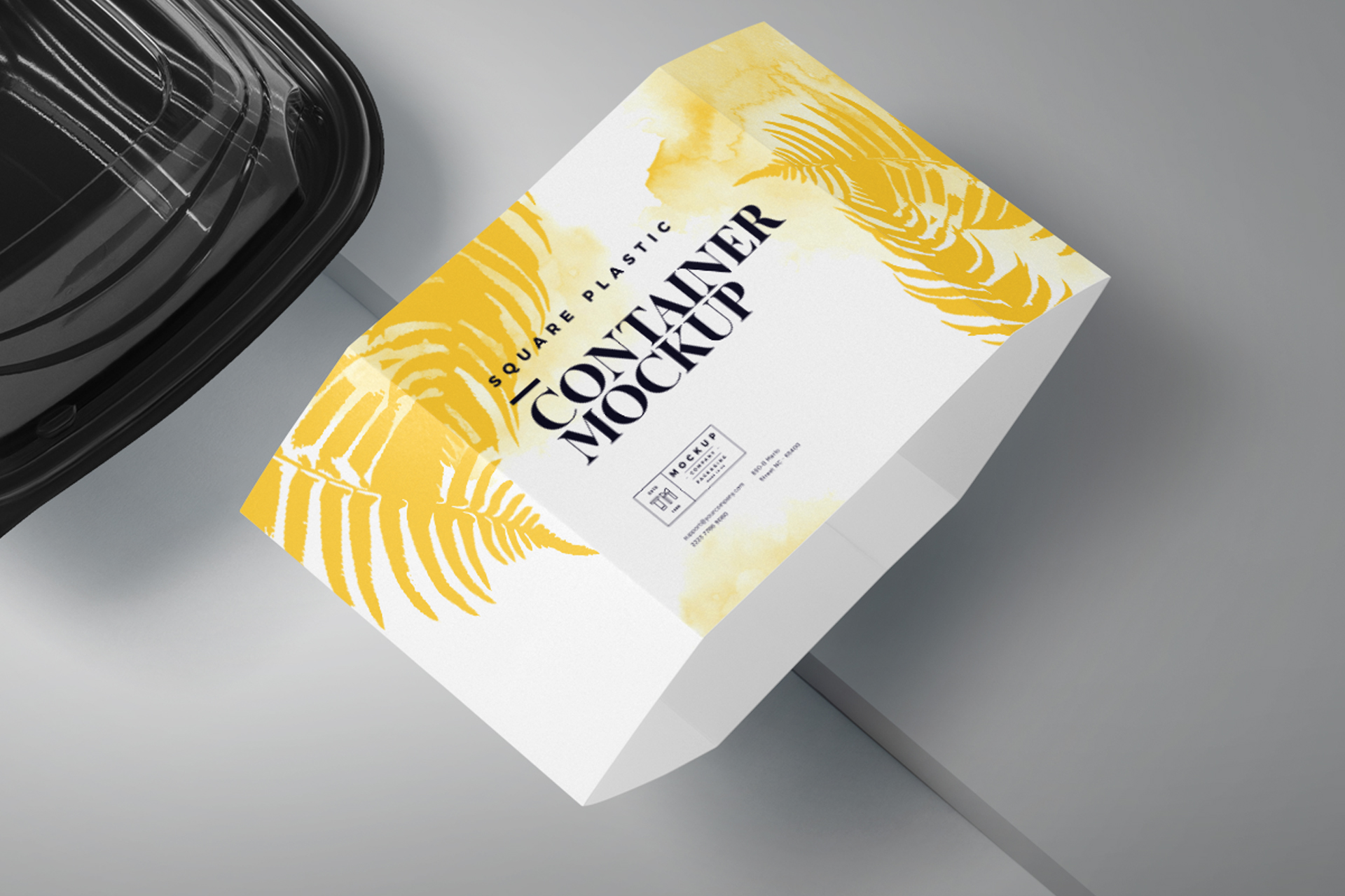 A4 brochure mockup
