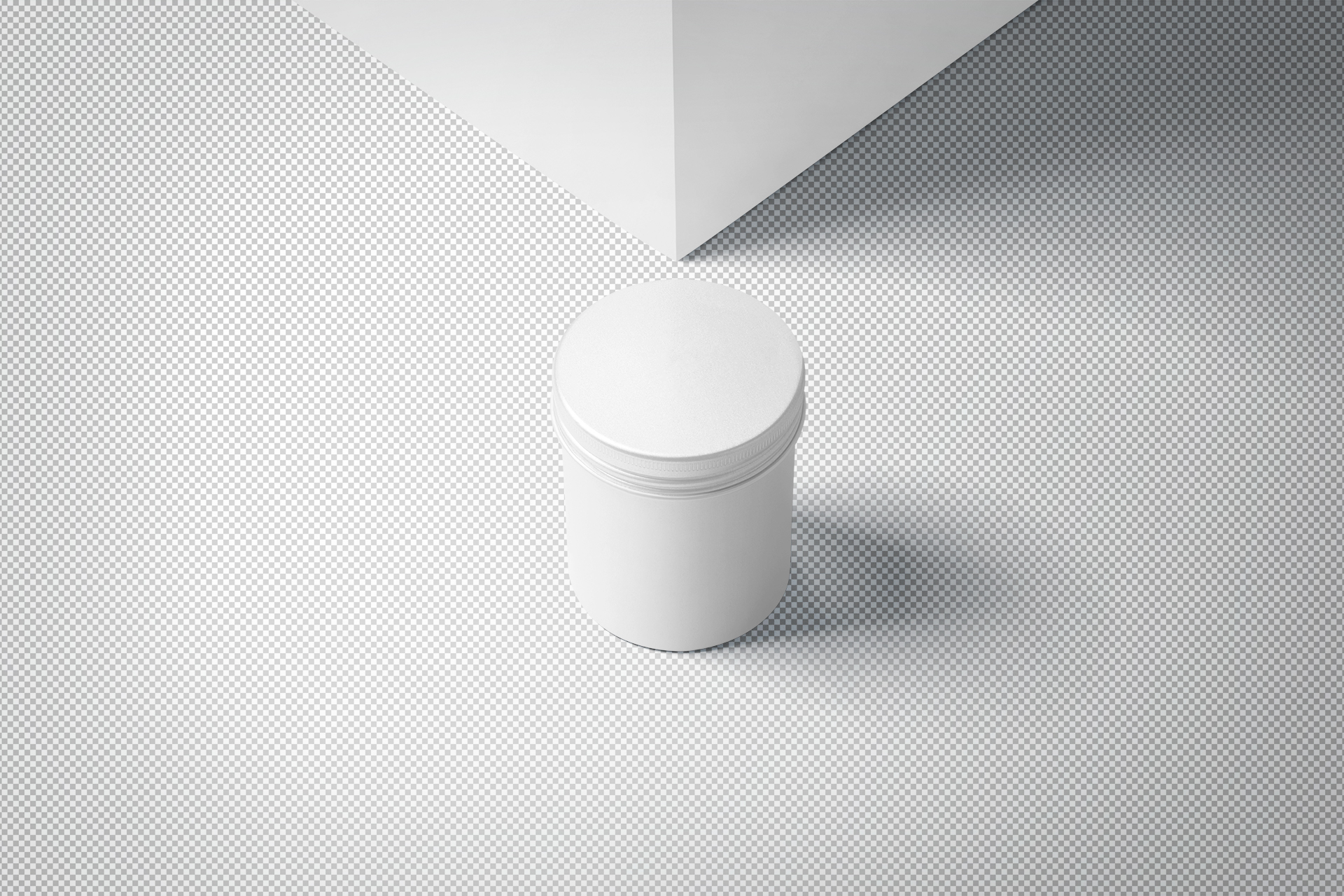 cosmetic jar mock-up