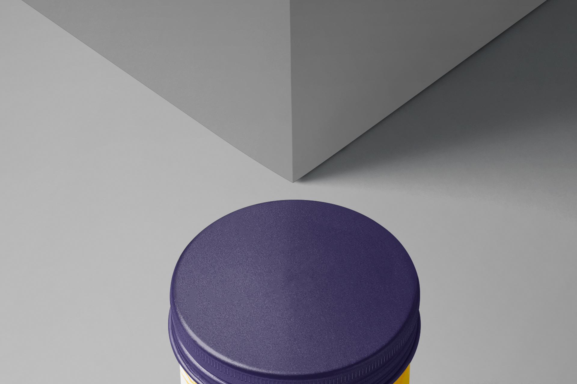 cosmetic jar mock-up