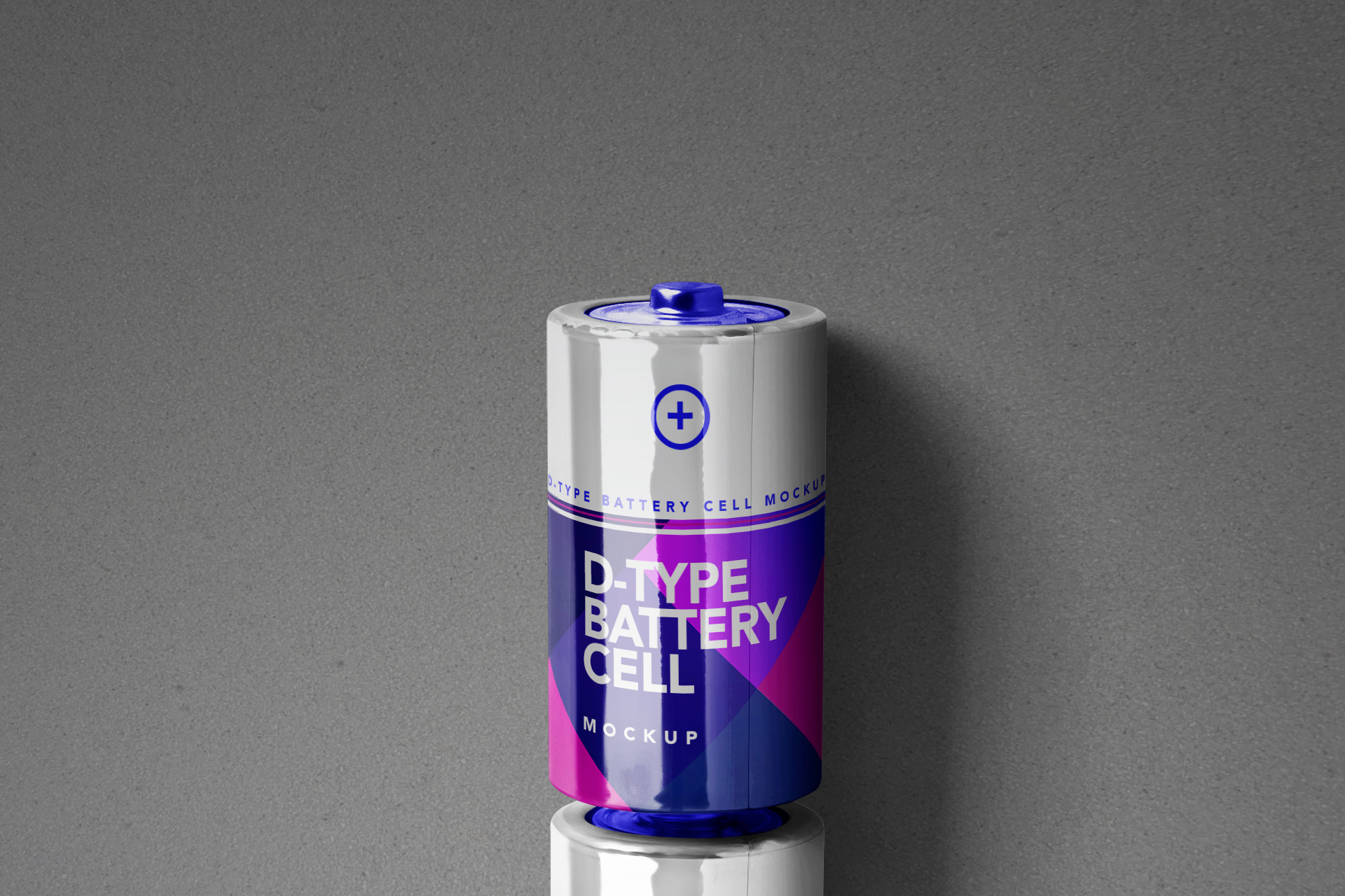 alkaline battery mockup