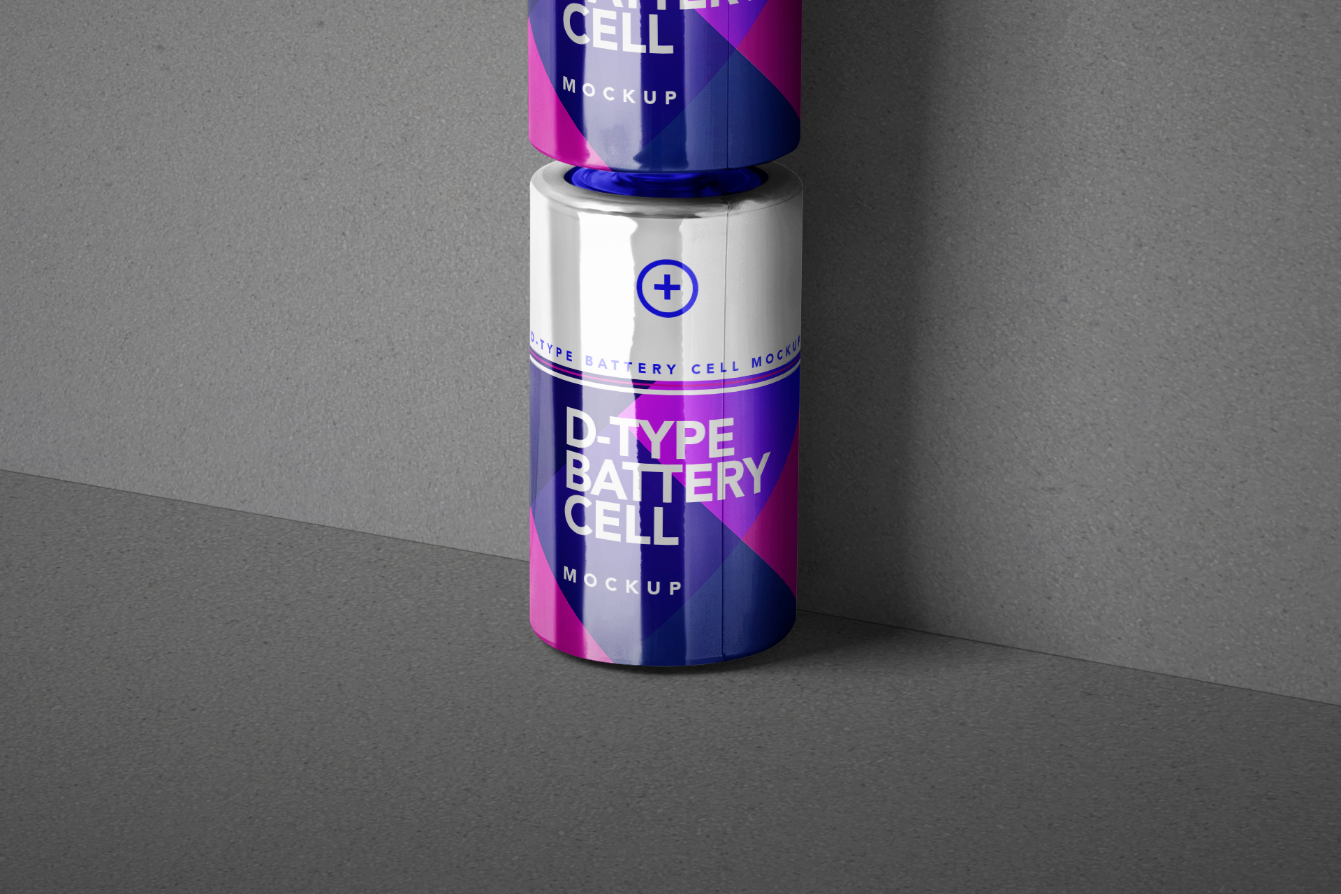 alkaline battery mockup
