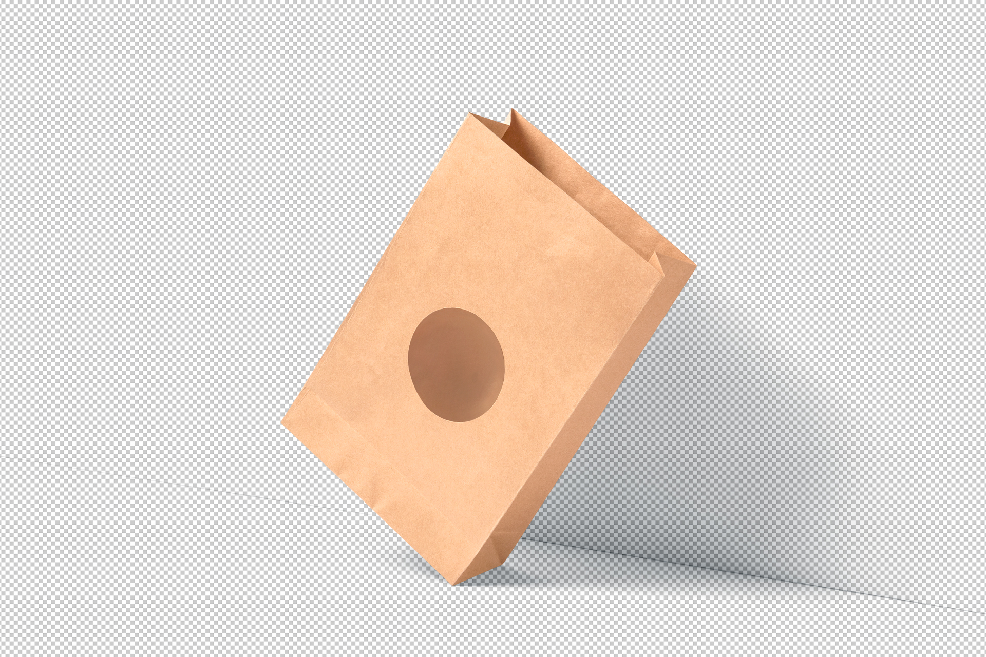 brown paper bag PSD